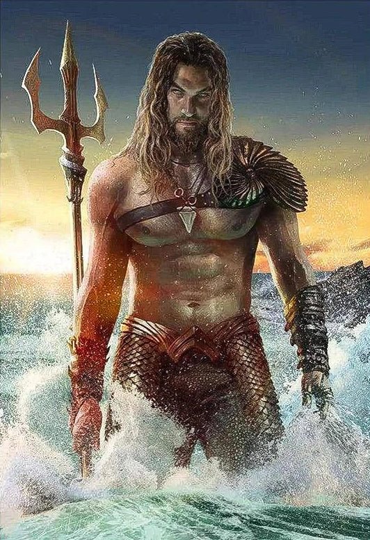 DIAMOND PAINTING | AQUAMAN IN WATER