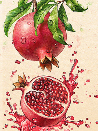DIAMOND PAINTING | POMEGRANATE