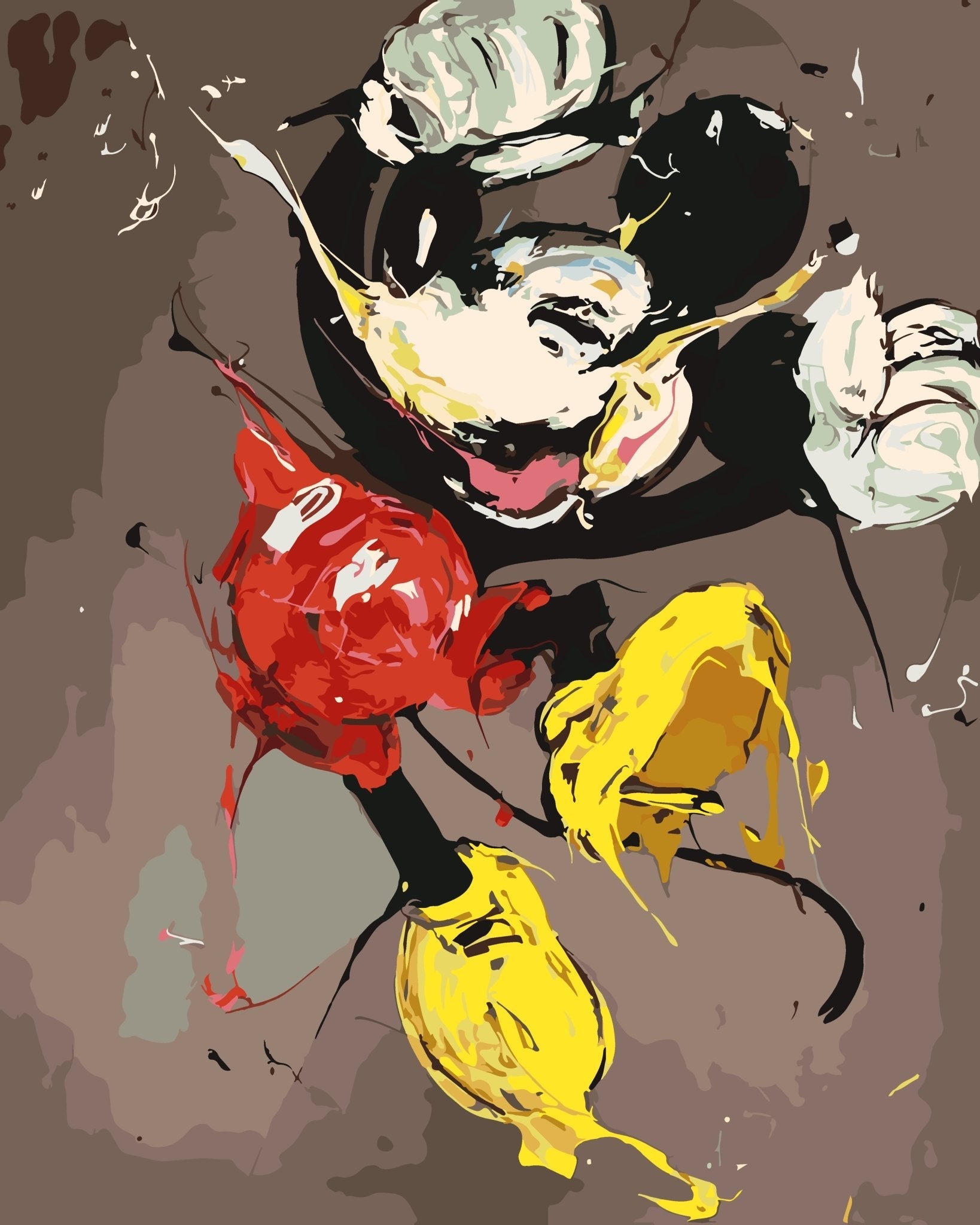 PAINT BY NUMBERS | ABSTRACT MOUSE