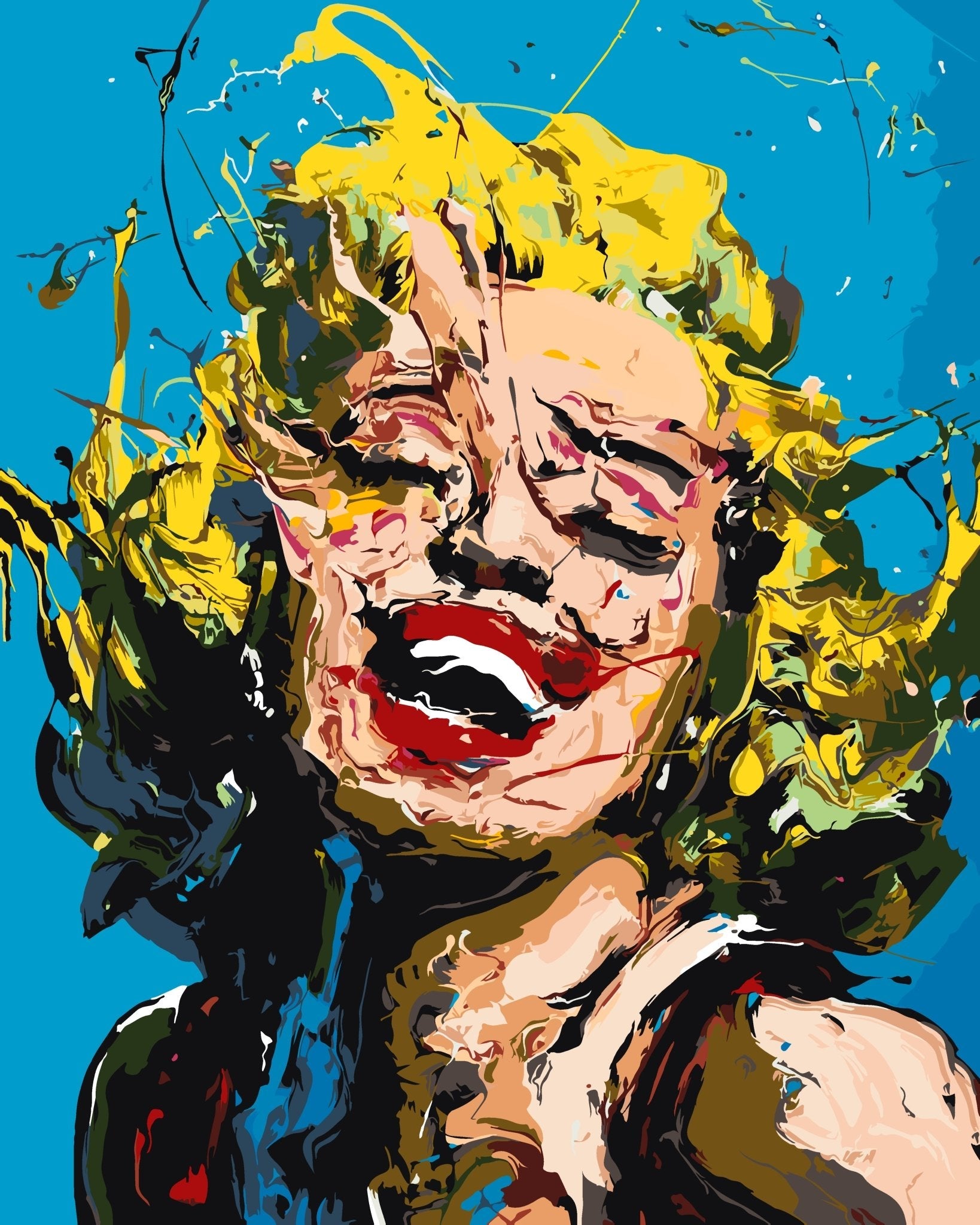 PAINT BY NUMBERS | ABSTRACT MONROE