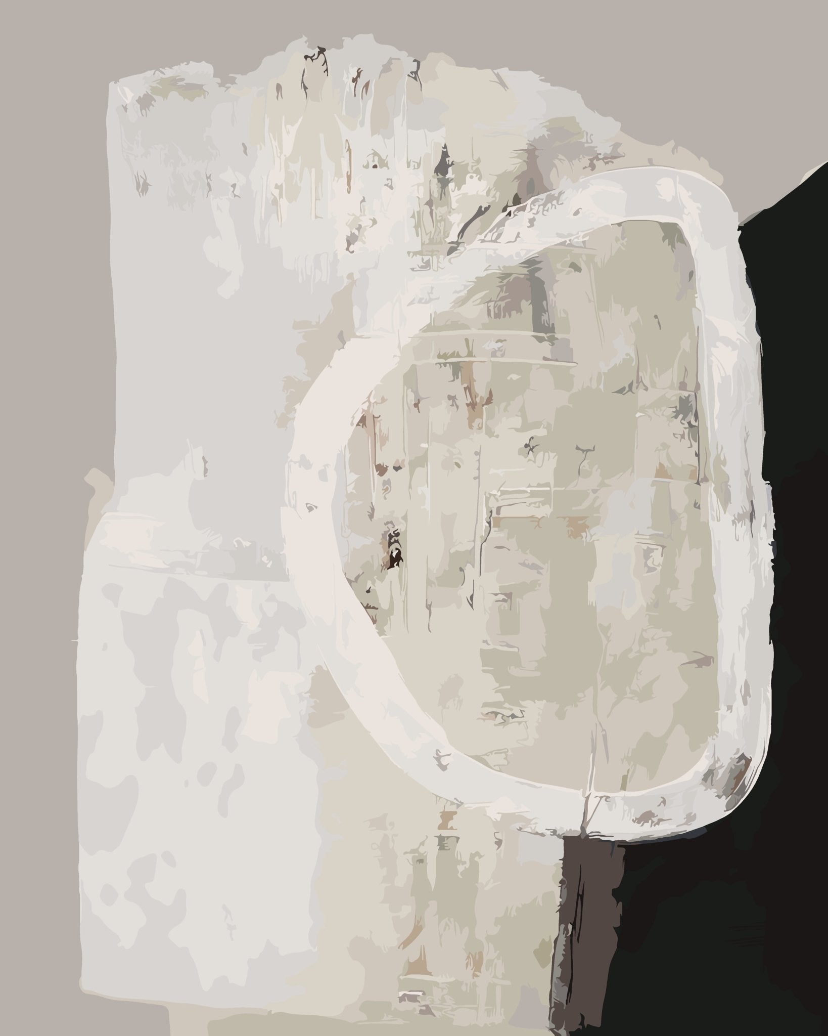 PAINT BY NUMBERS | ABSTRACT CIRCLE