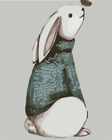 PAINT BY NUMBERS | CARTOON RABBIT