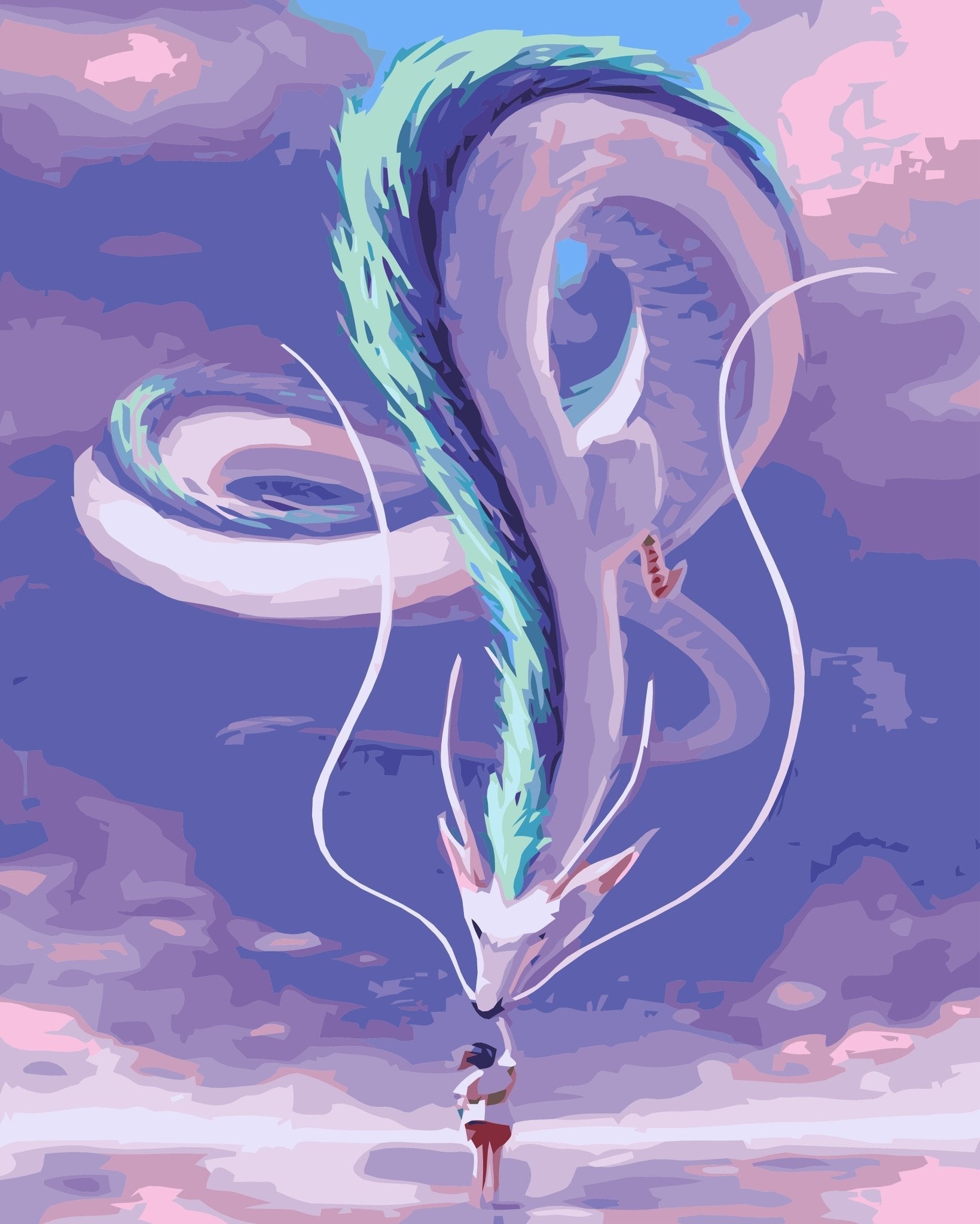 PAINT BY NUMBERS | JADE DRAGON