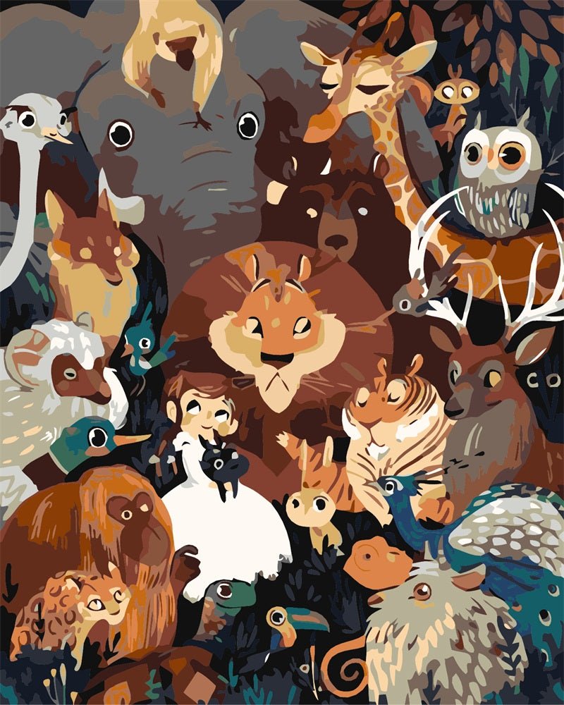 PAINT BY NUMBERS | ZOO