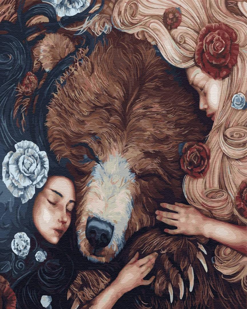 PAINT BY NUMBERS | BEAR WITH WOMEN
