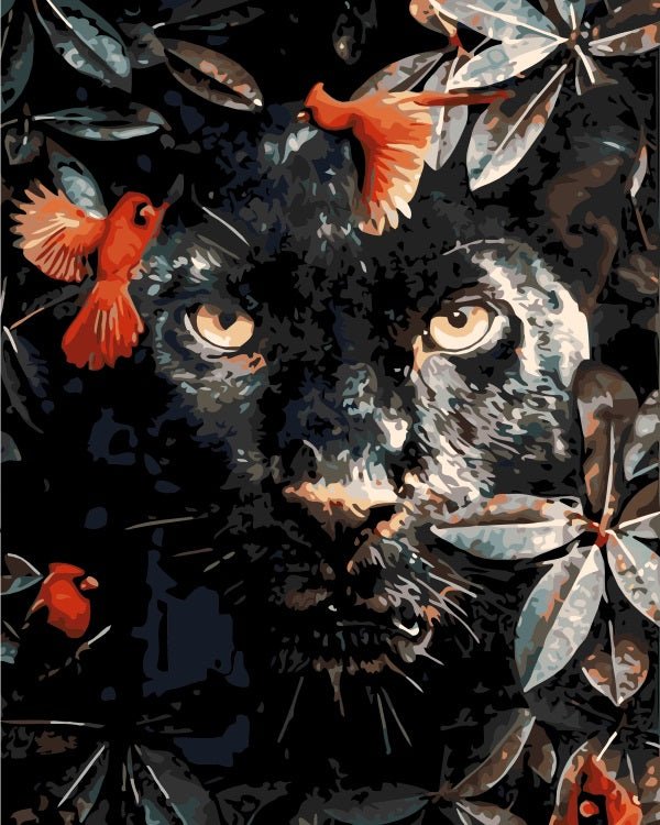 Paint by Numbers | Black Panther