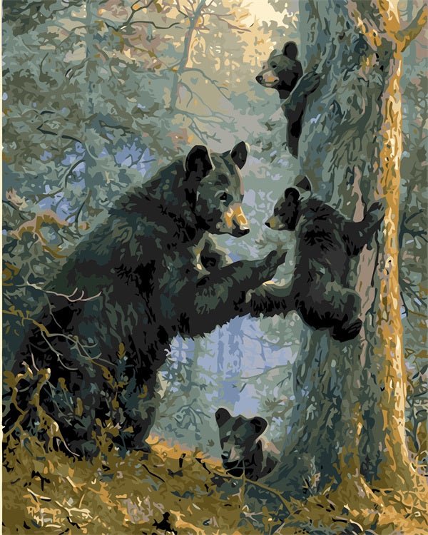PAINT BY NUMBERS | BEAR FAMILY