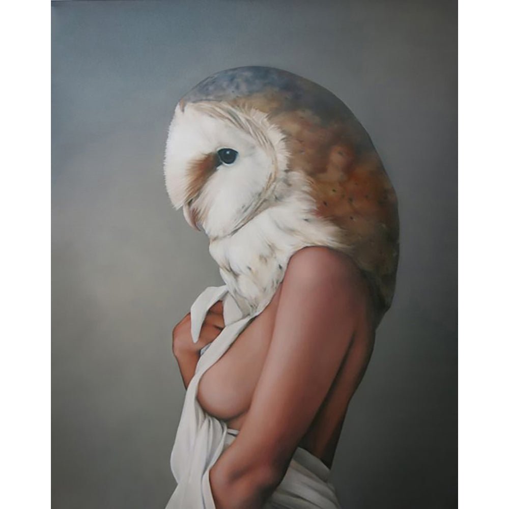 PAINT BY NUMBERS | FLOWERGIRL OWL