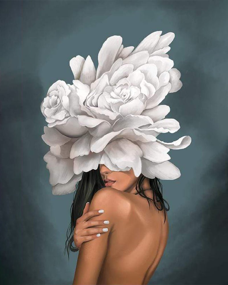 PAINT BY NUMBERS | FLOWERGIRL WHITE