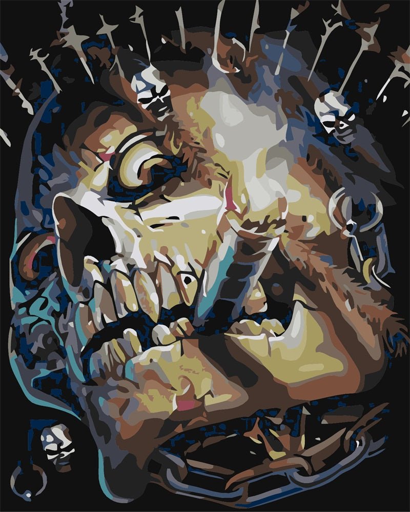 Paint by Numbers | Skull Havana
