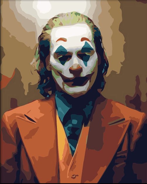 PAINT BY NUMBERS | JOKER PORTRAIT
