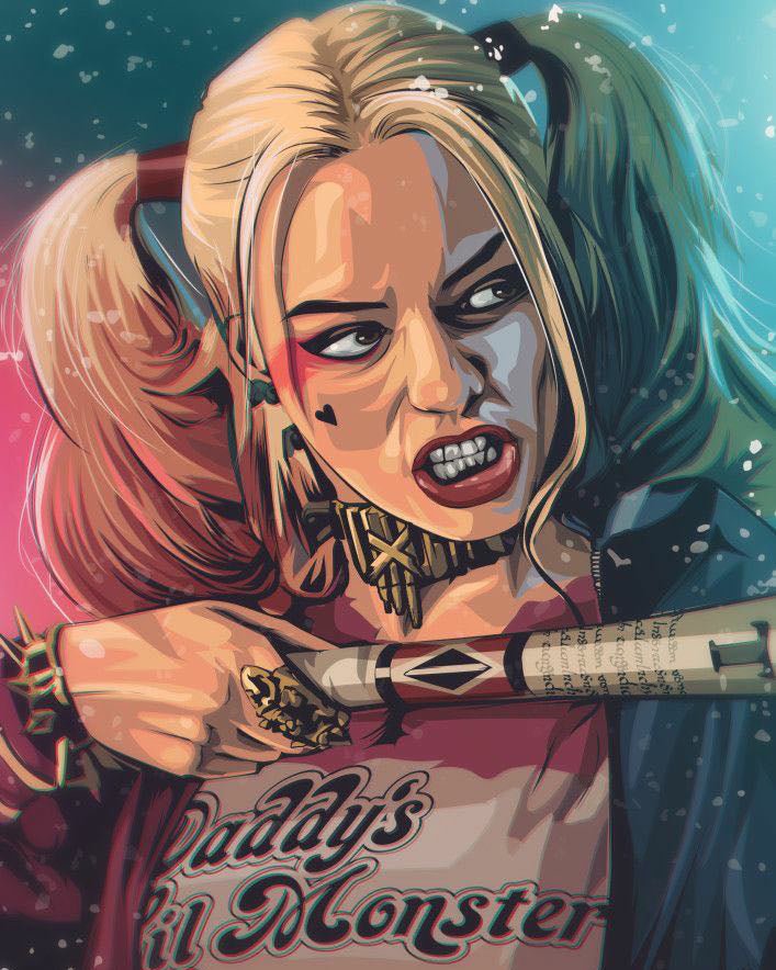PAINT BY NUMBERS | HARLEY QUINN