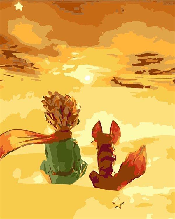 PAINT BY NUMBERS | LITTLE PRINCE CLOUDS
