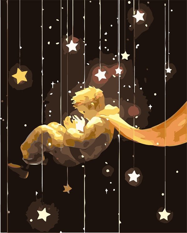 PAINT BY NUMBERS | LITTLE PRINCE STARS