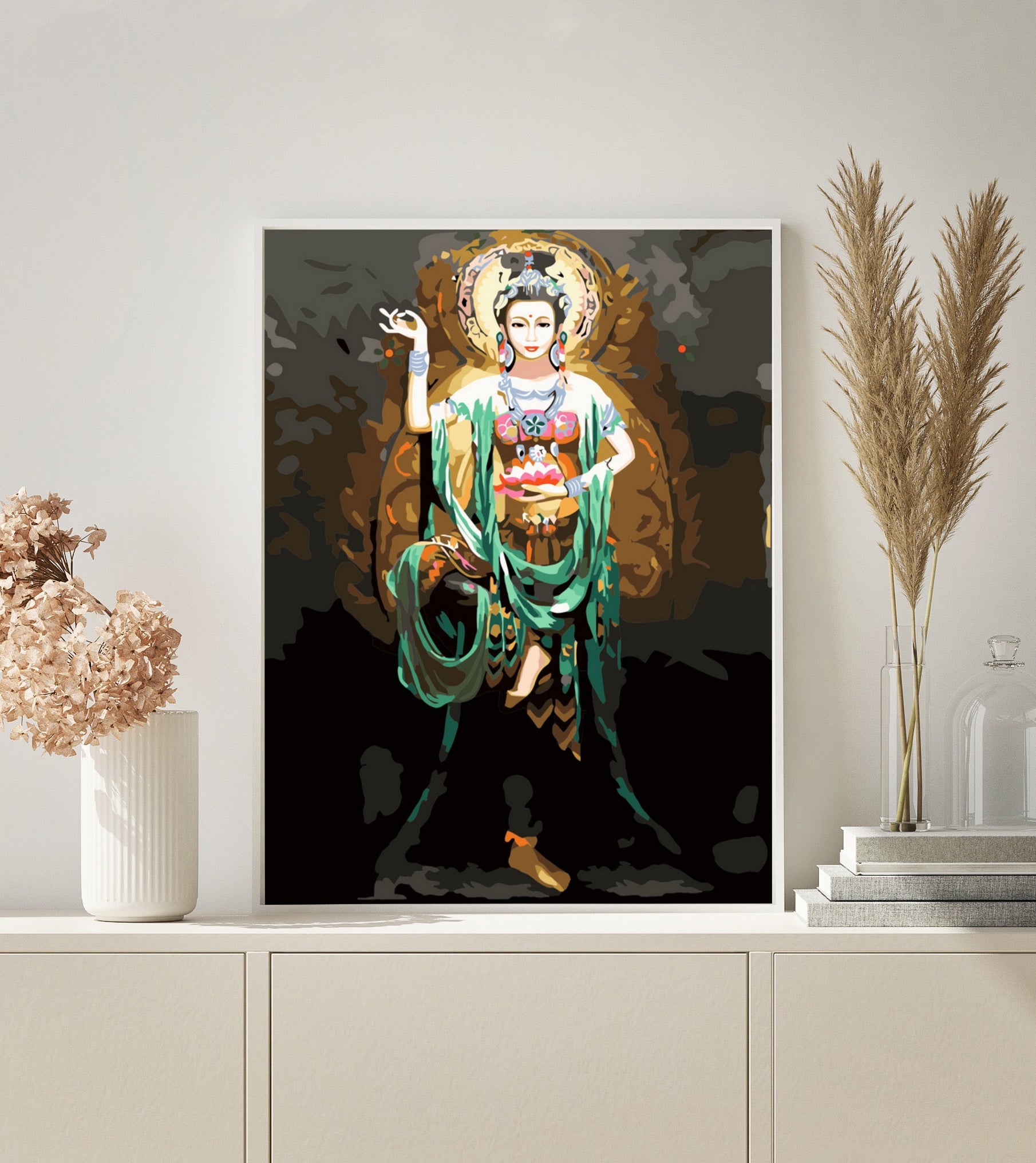 PAINT BY NUMBERS | BUDDHA STATUE