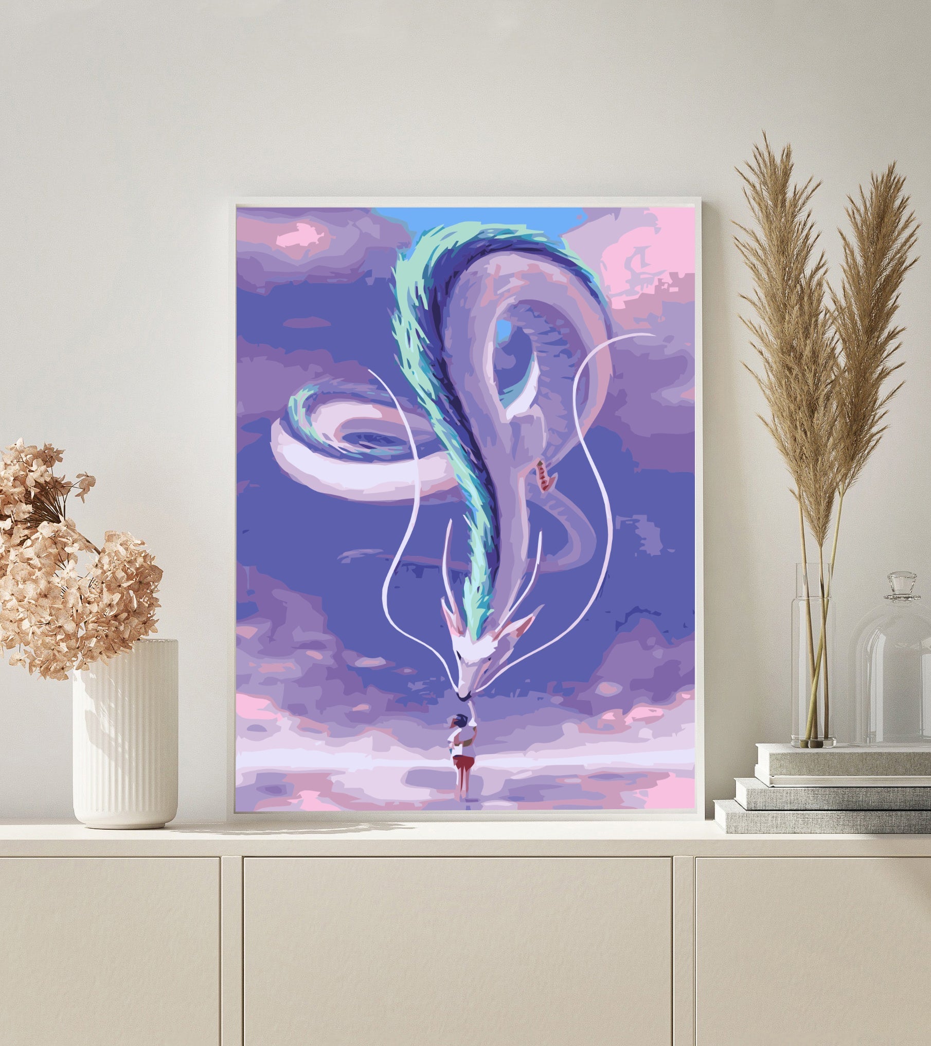 PAINT BY NUMBERS | JADE DRAGON