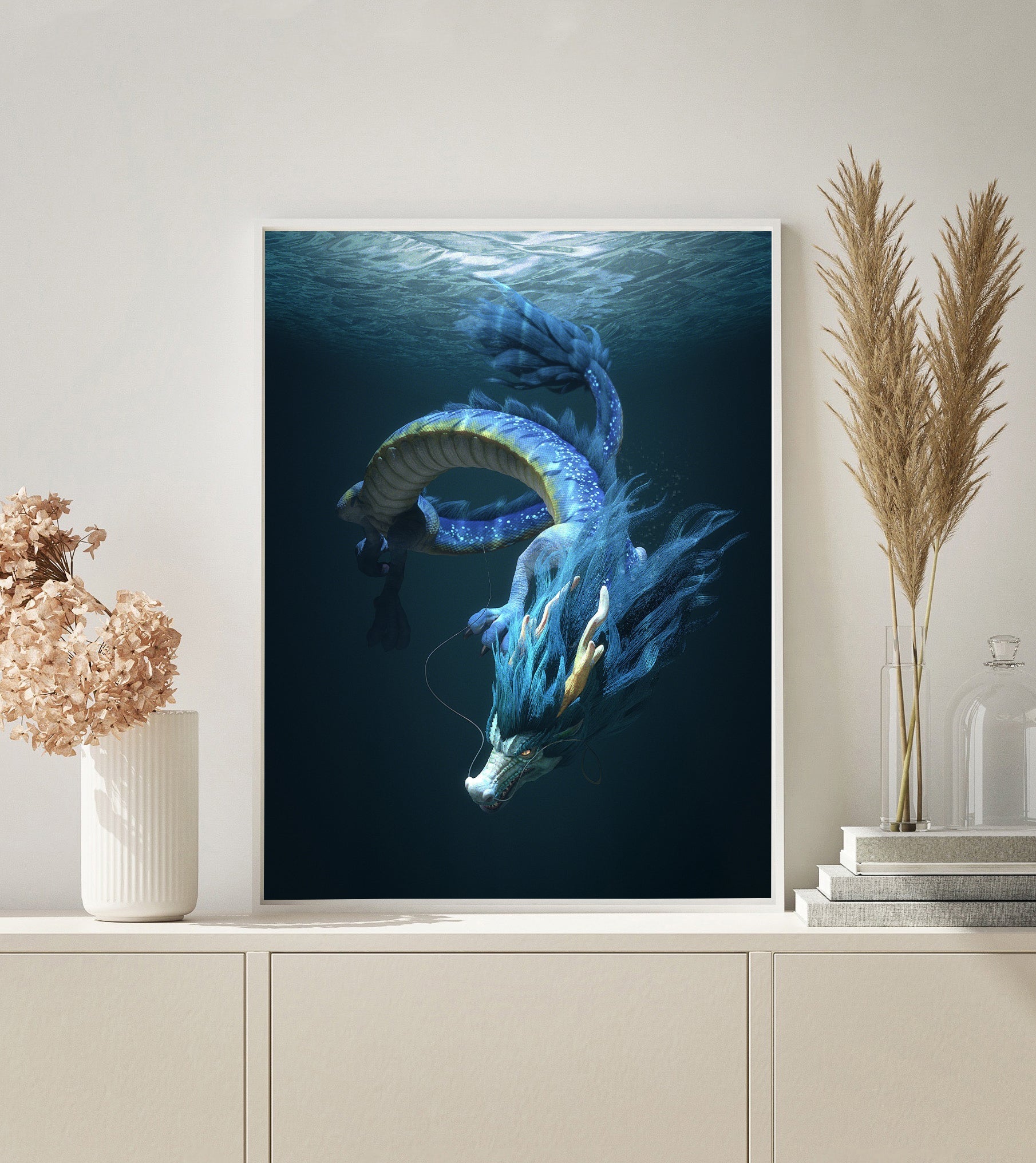 PAINT BY NUMBERS | WATER DRAGON