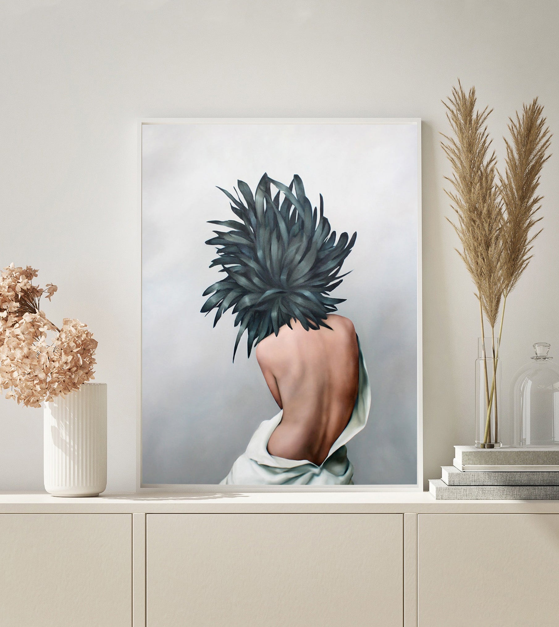 PAINT BY NUMBERS | FLOWERGIRL BACKVIEW