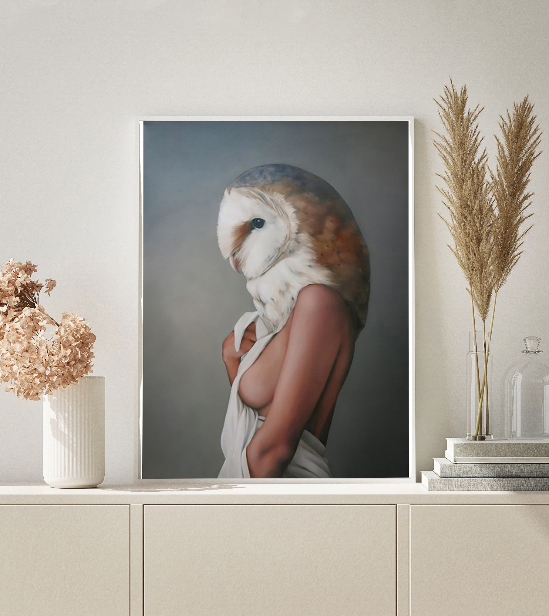 PAINT BY NUMBERS | FLOWERGIRL OWL