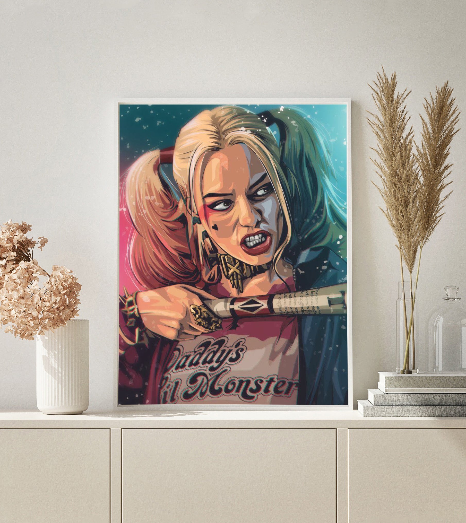 PAINT BY NUMBERS | HARLEY QUINN