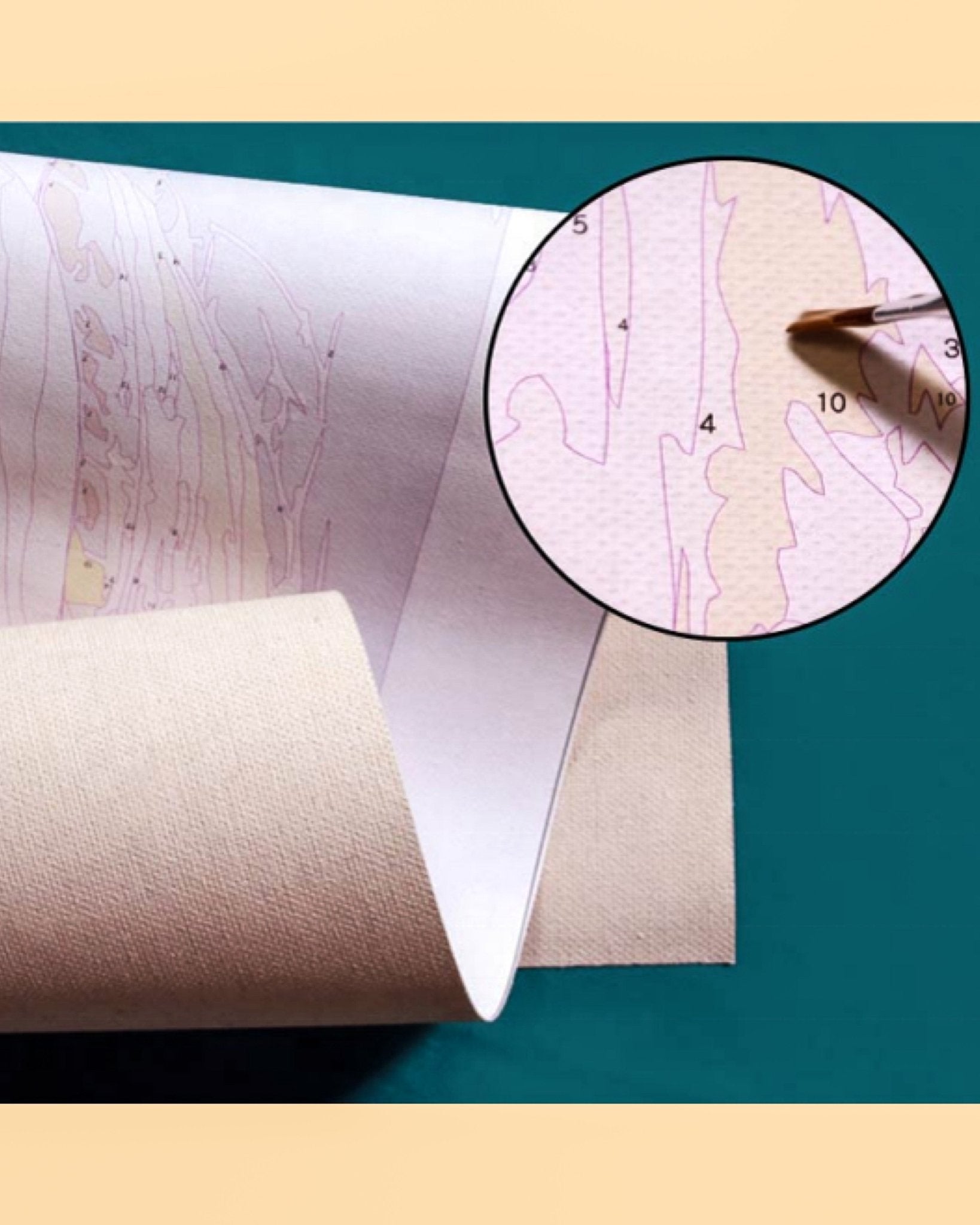 PAINT BY NUMBERS | ELEPHANT MOTHER & CALF