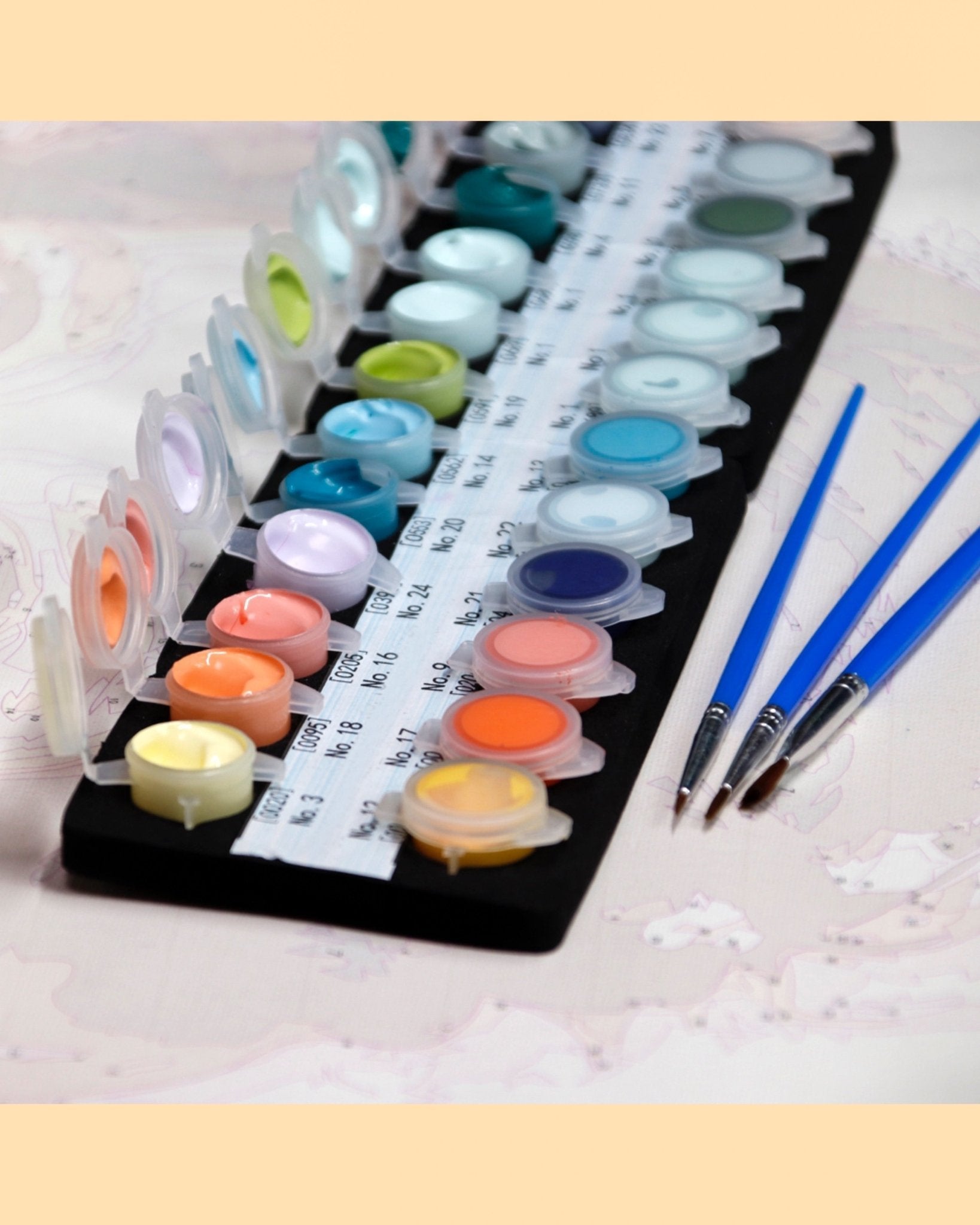 PAINT BY NUMBERS | ELEPHANT MOTHER & CALF