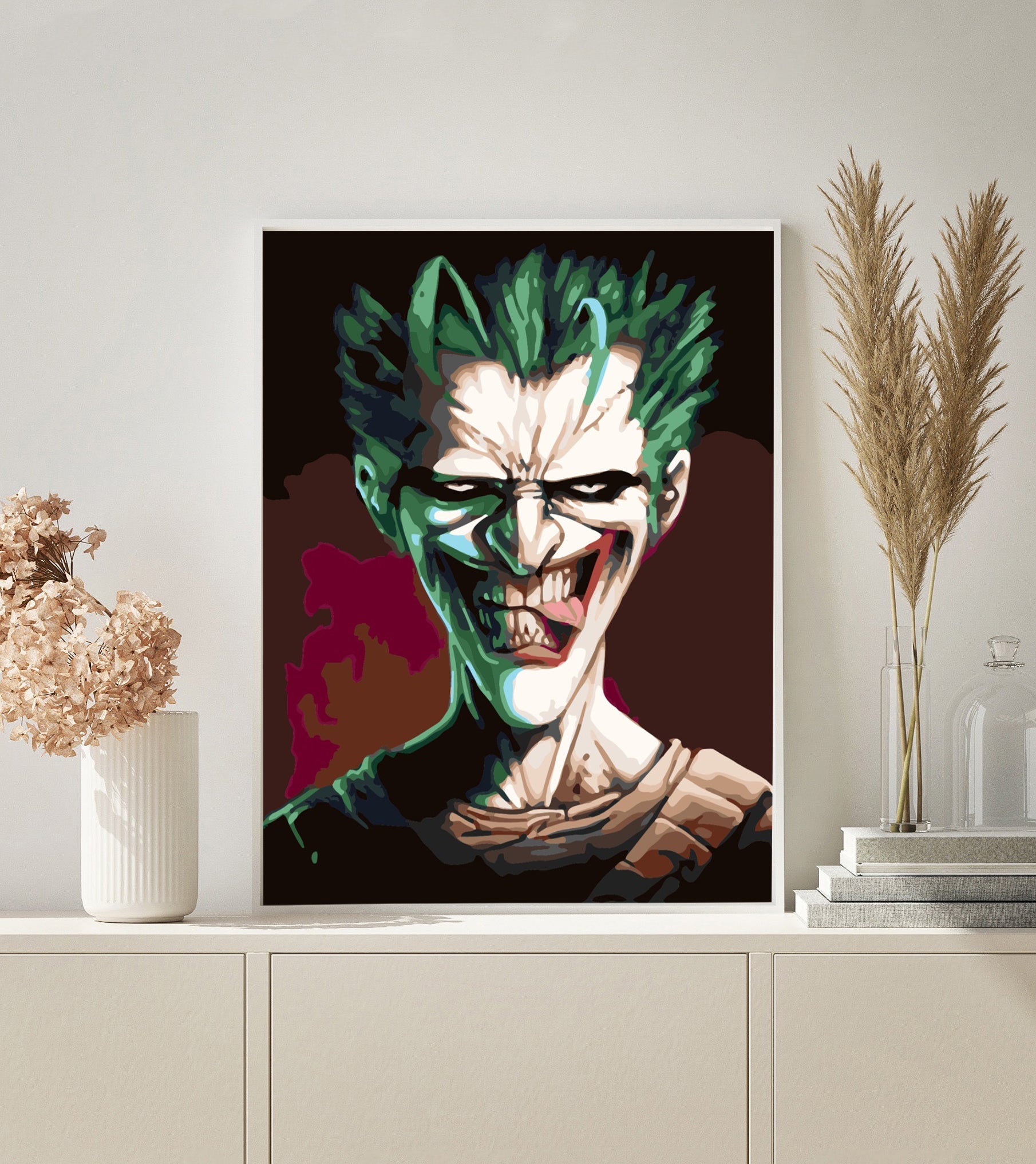 PAINT BY NUMBERS | JOKER CARICATURE