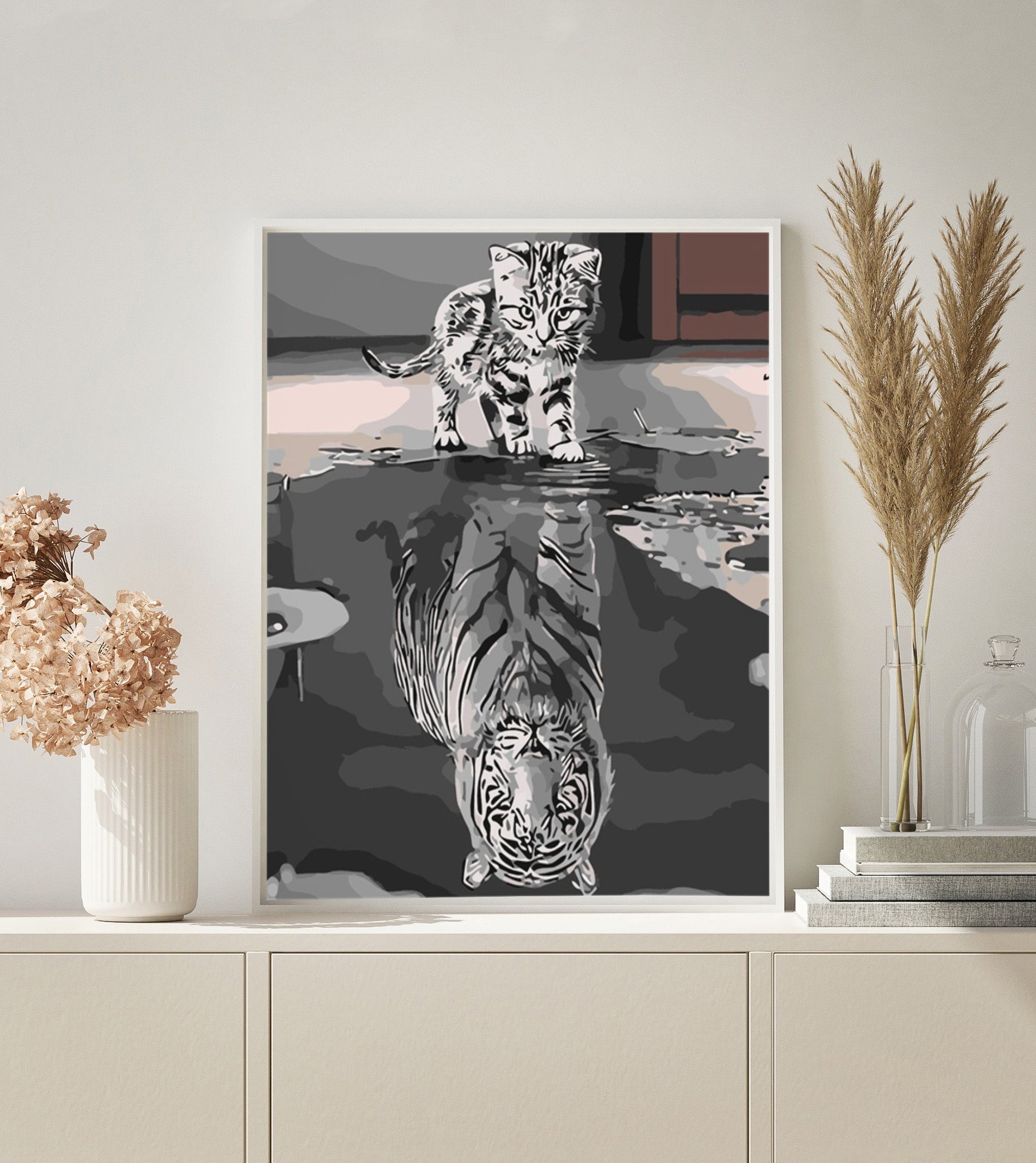 PAINT BY NUMBERS | CAT “DREAM BIG”