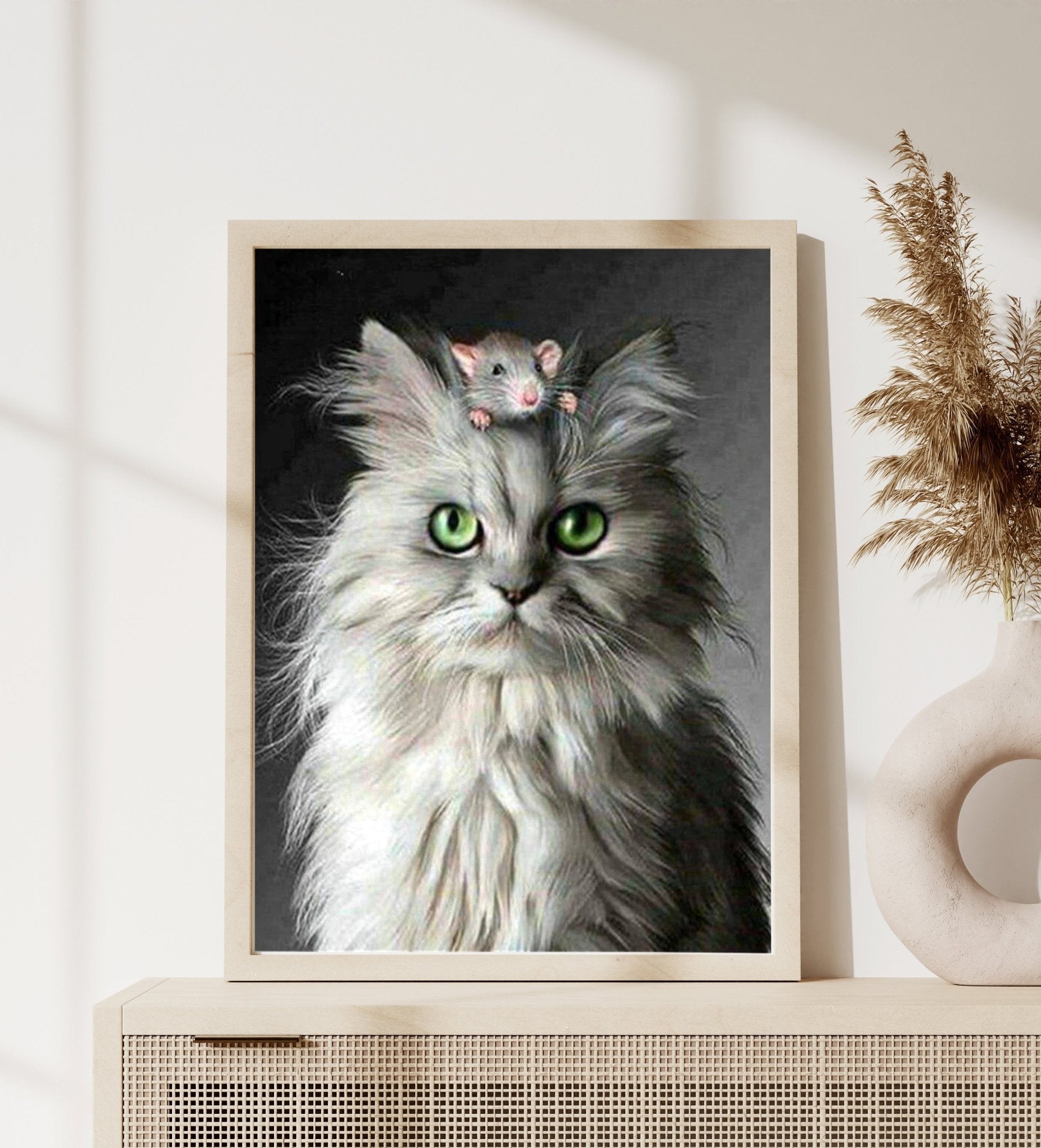 DIAMOND PAINTING | CAT AND MOUSE