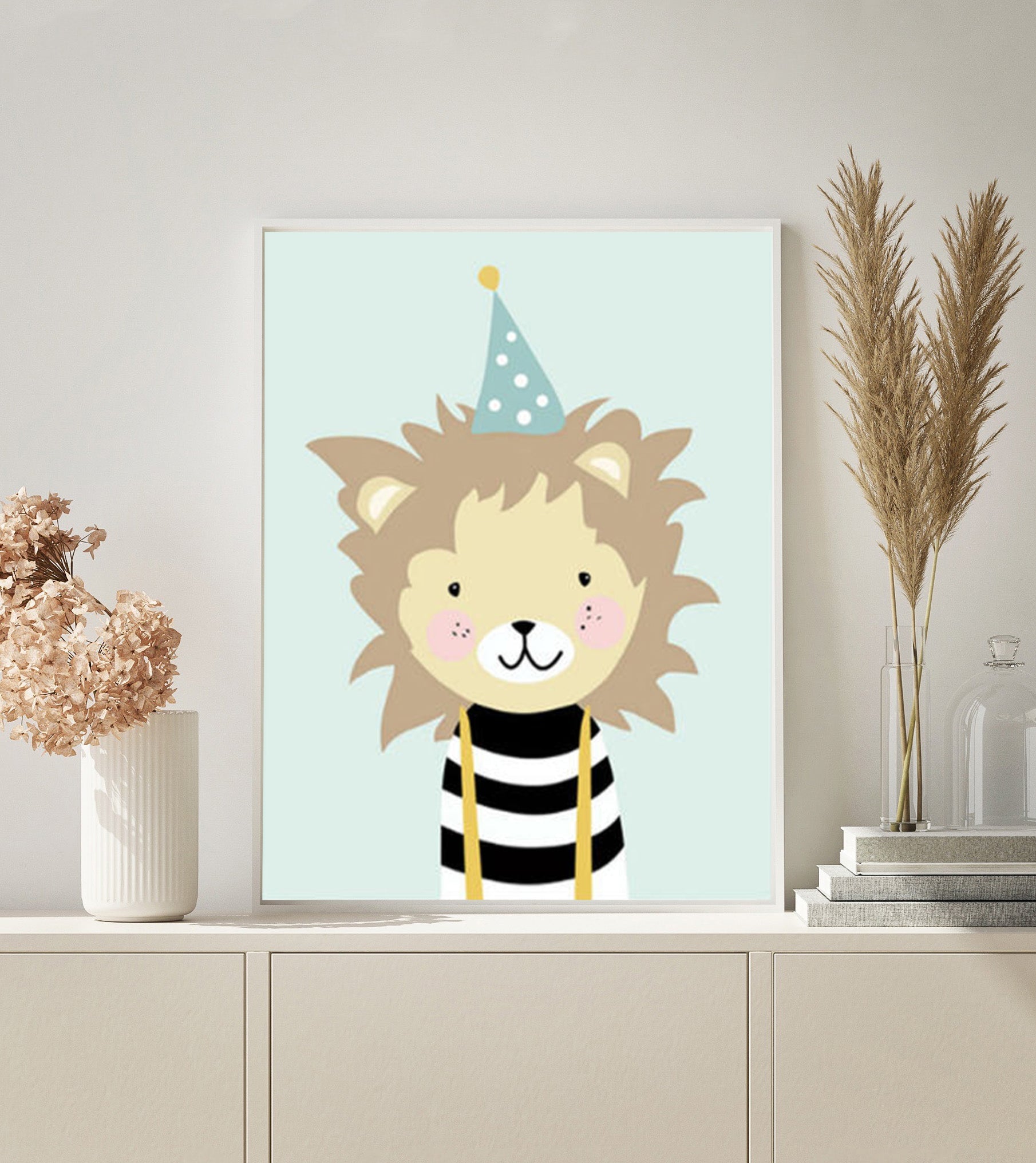 PAINT BY NUMBERS | CARTOON LION