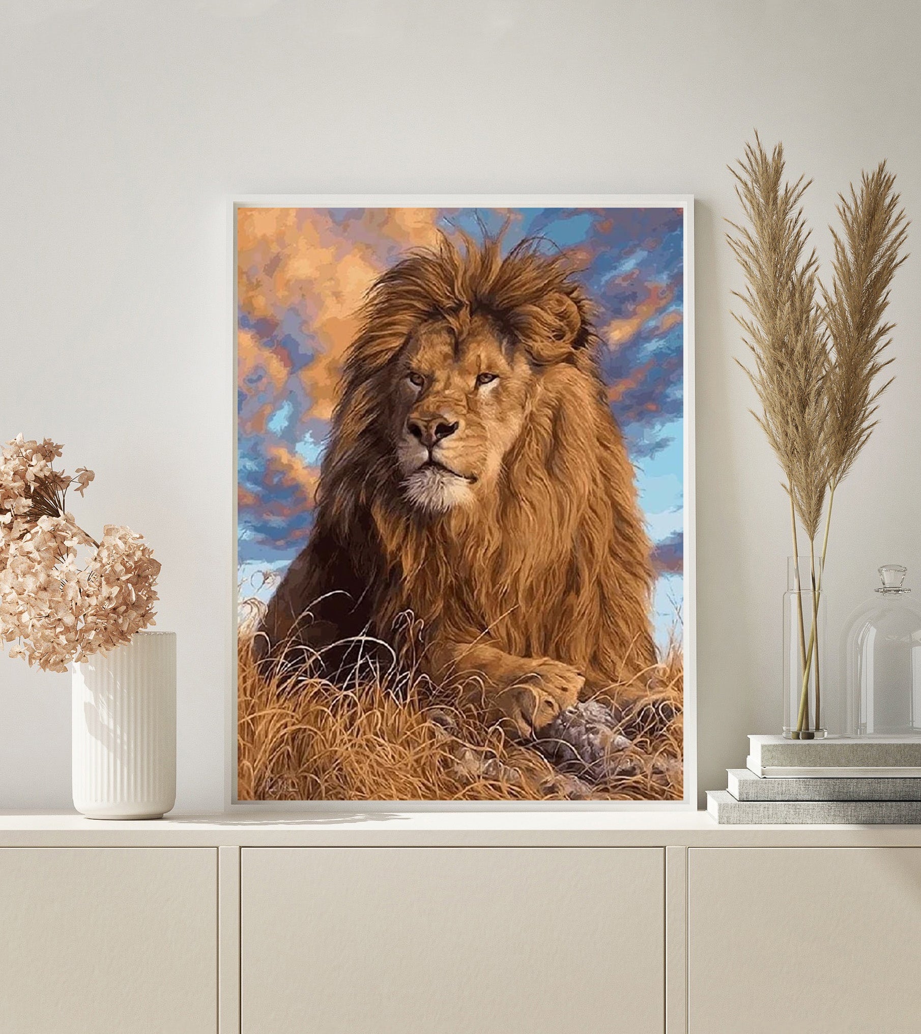 PAINT BY NUMBERS | MAJESTIC LION