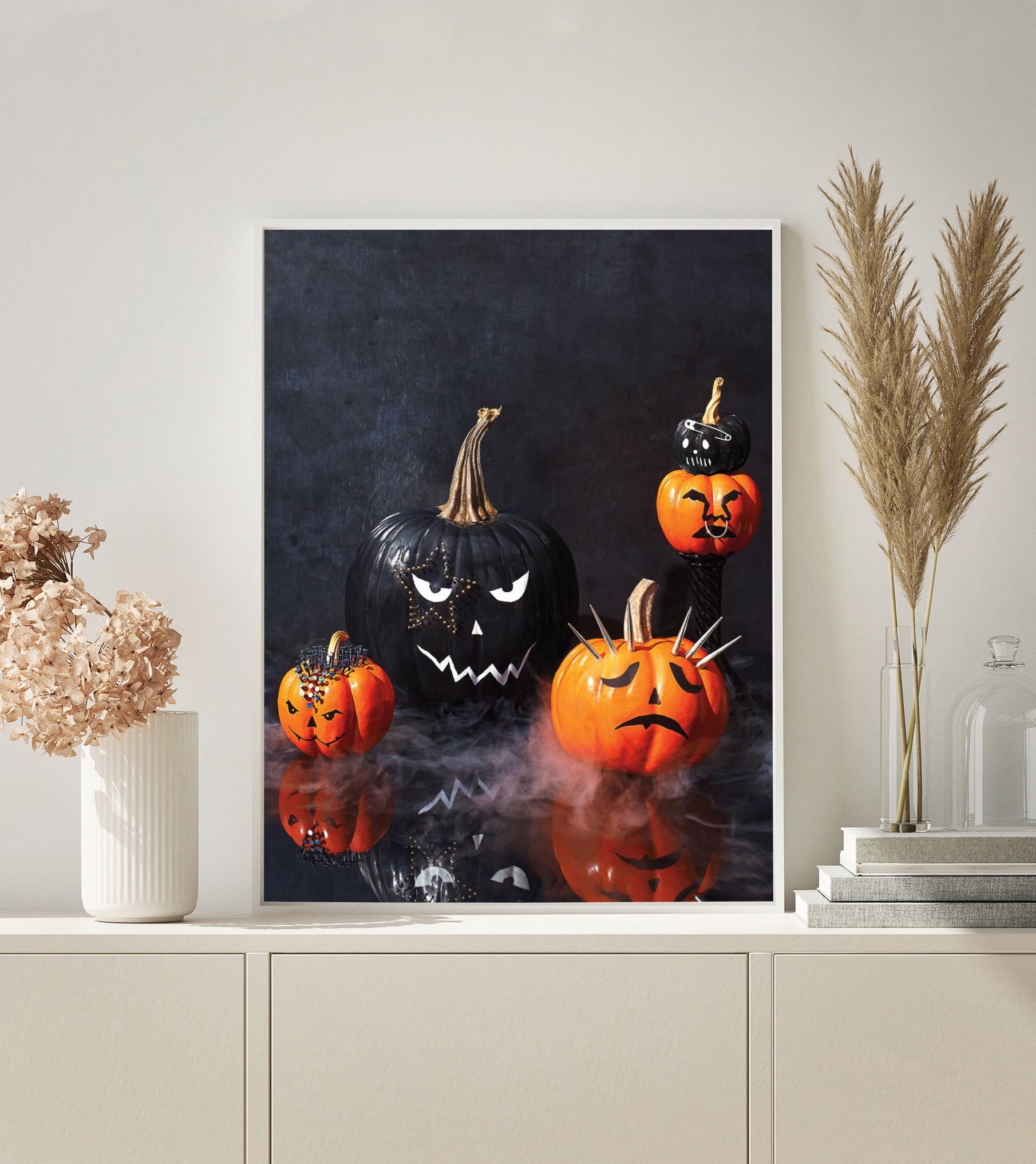 Paint by Numbers | Black Pumpkin