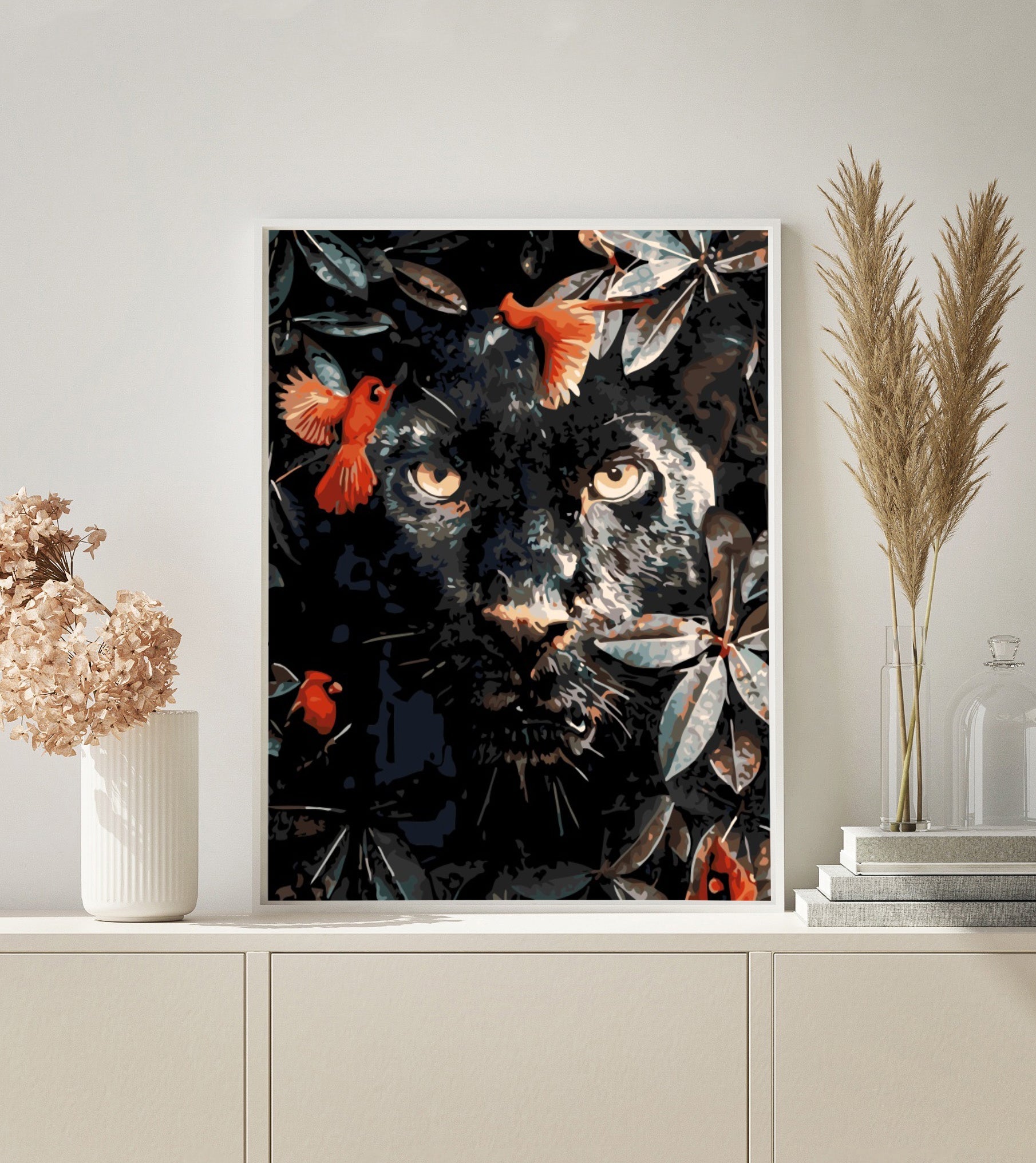 Paint by Numbers | Black Panther