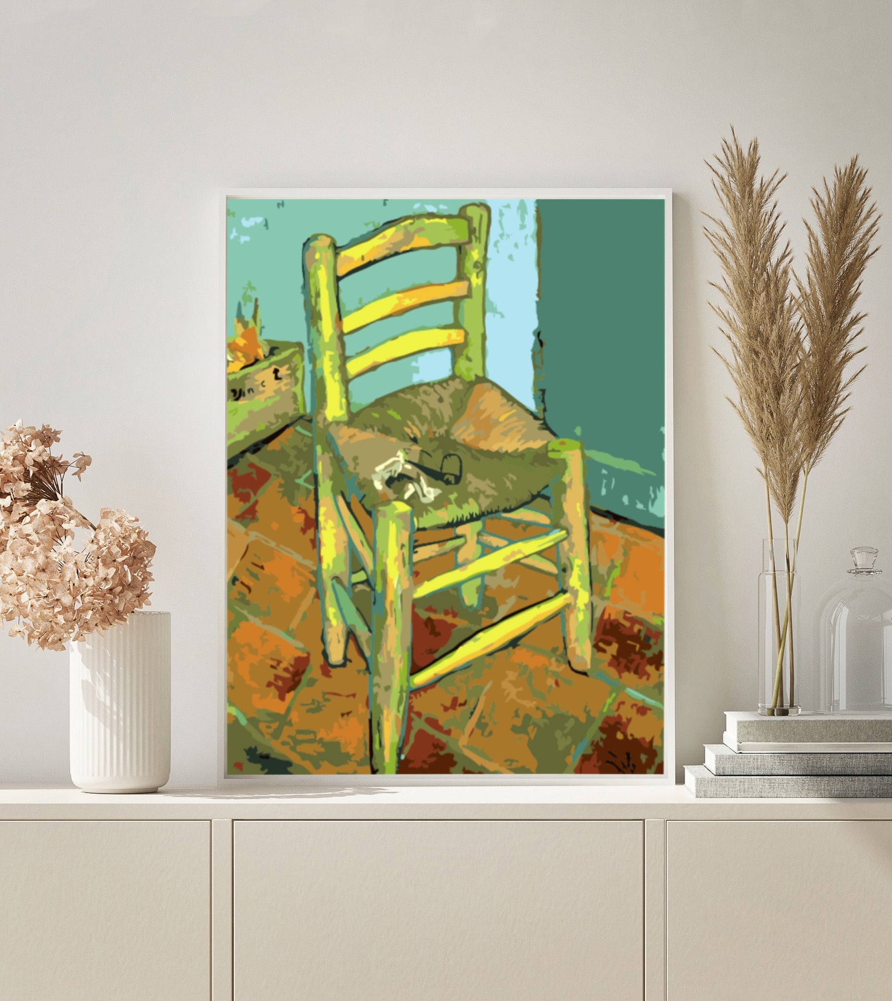 Paint by Numbers | Van Gogh Chair with Pipe