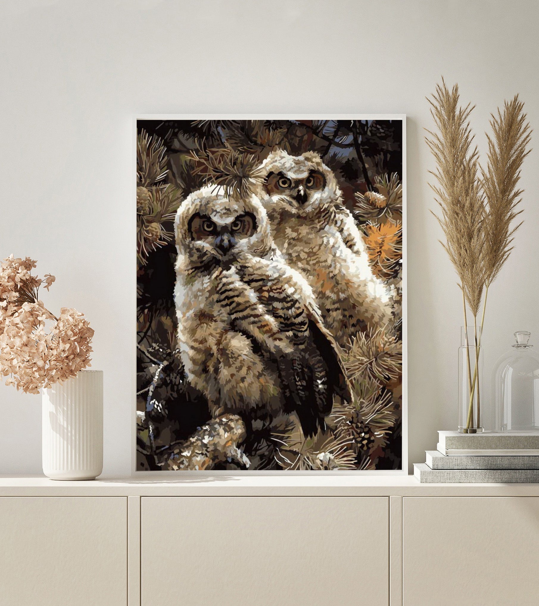 Paint by Numbers | Two Owls