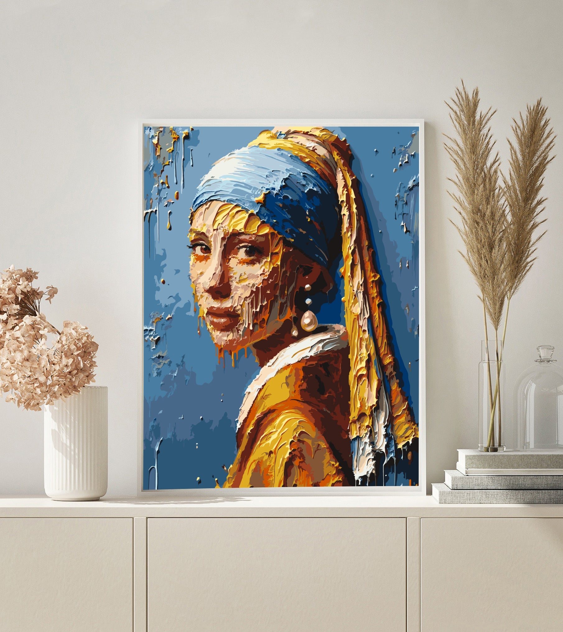 PAINT BY NUMBERS | ABSTRACT WOMAN