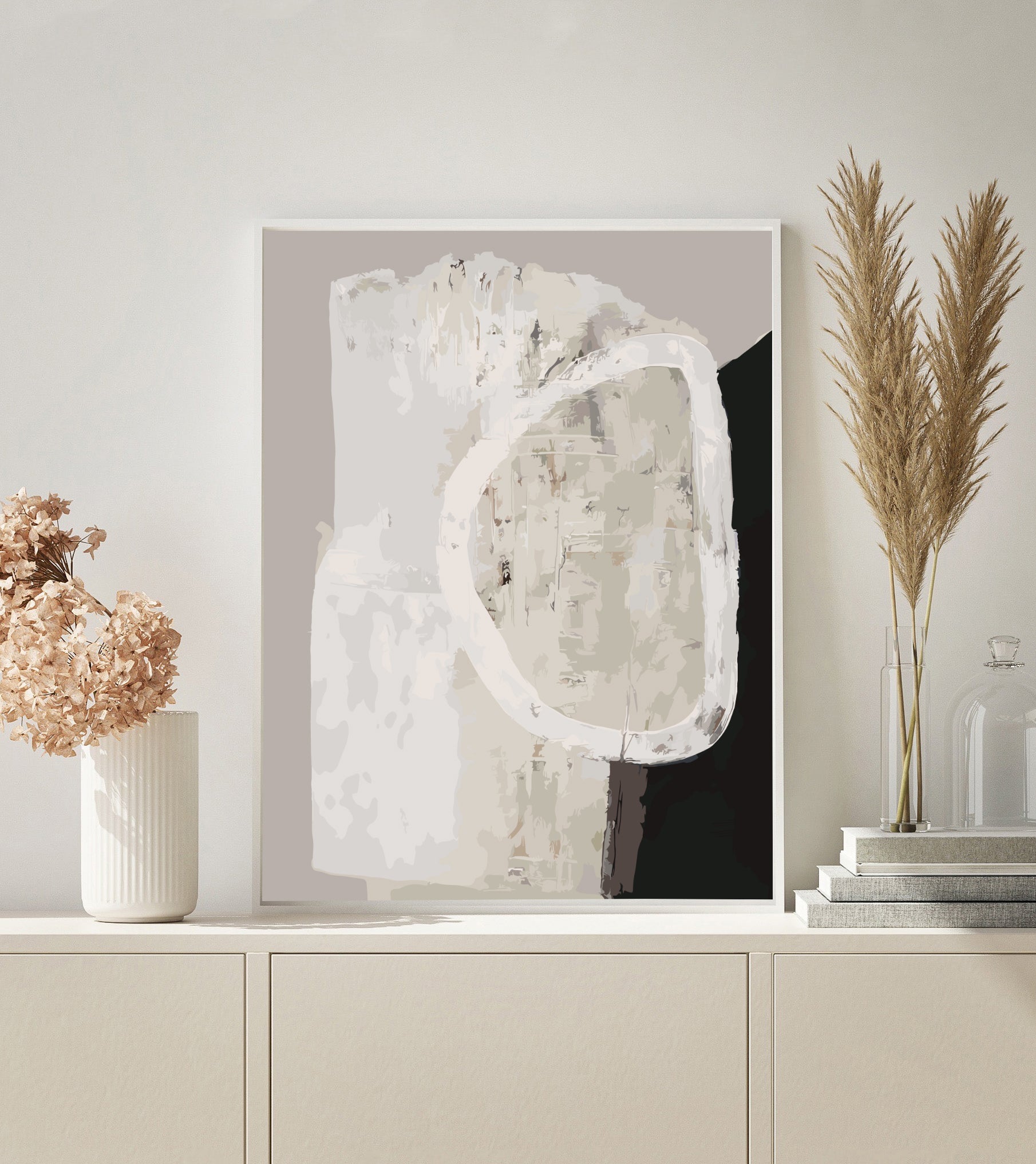 PAINT BY NUMBERS | ABSTRACT CIRCLE