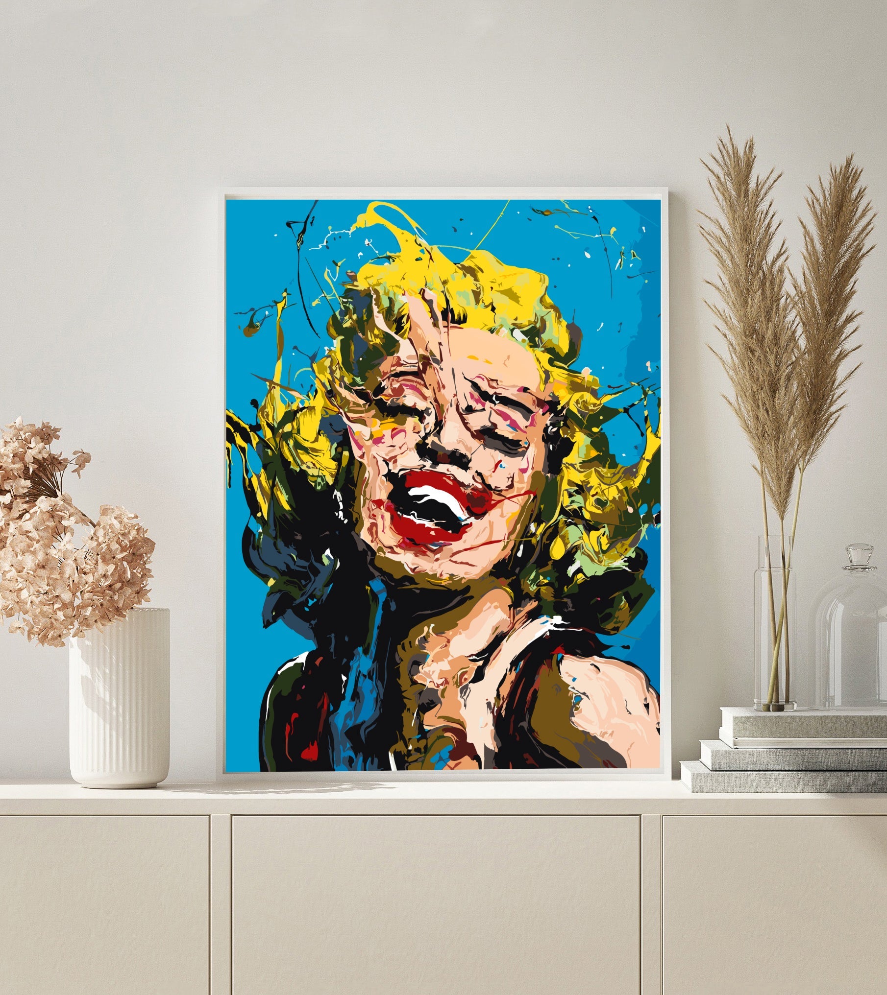 PAINT BY NUMBERS | ABSTRACT MONROE