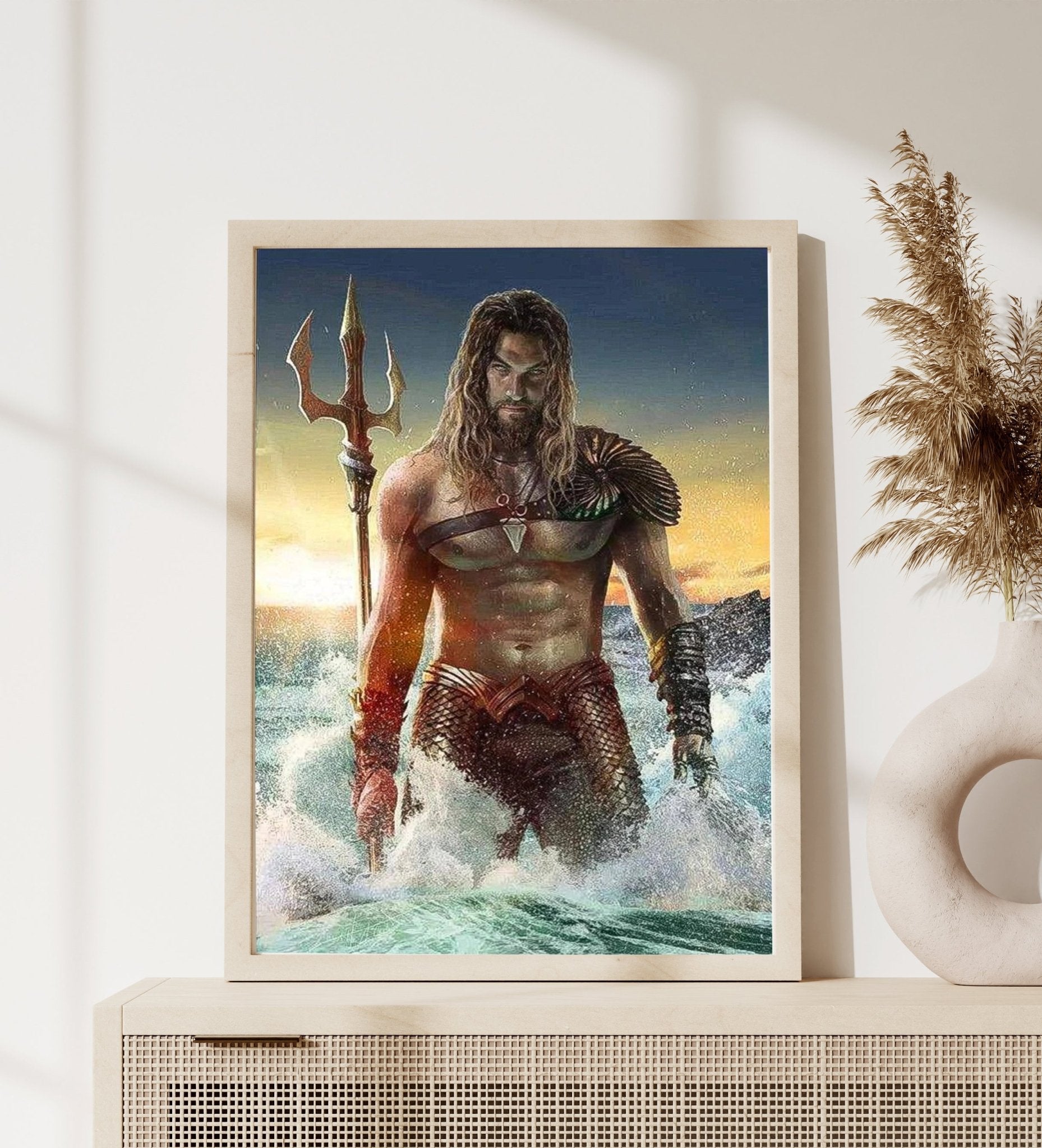 DIAMOND PAINTING | AQUAMAN IN WATER