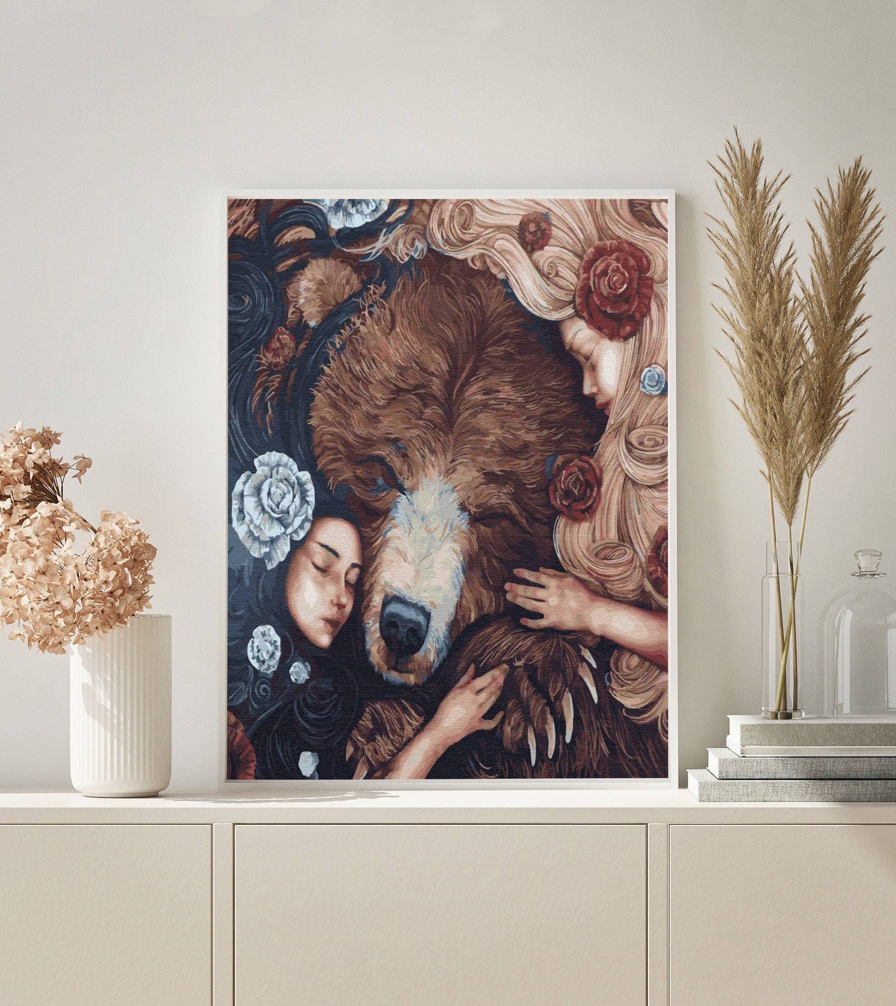 PAINT BY NUMBERS | BEAR WITH WOMEN