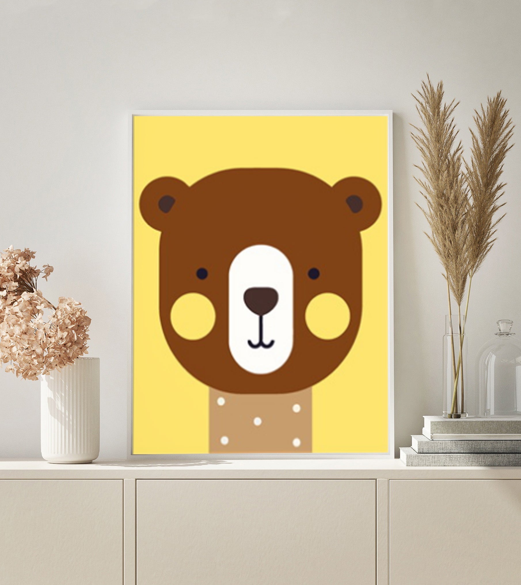 PAINT BY NUMBERS | CARTOON BEAR