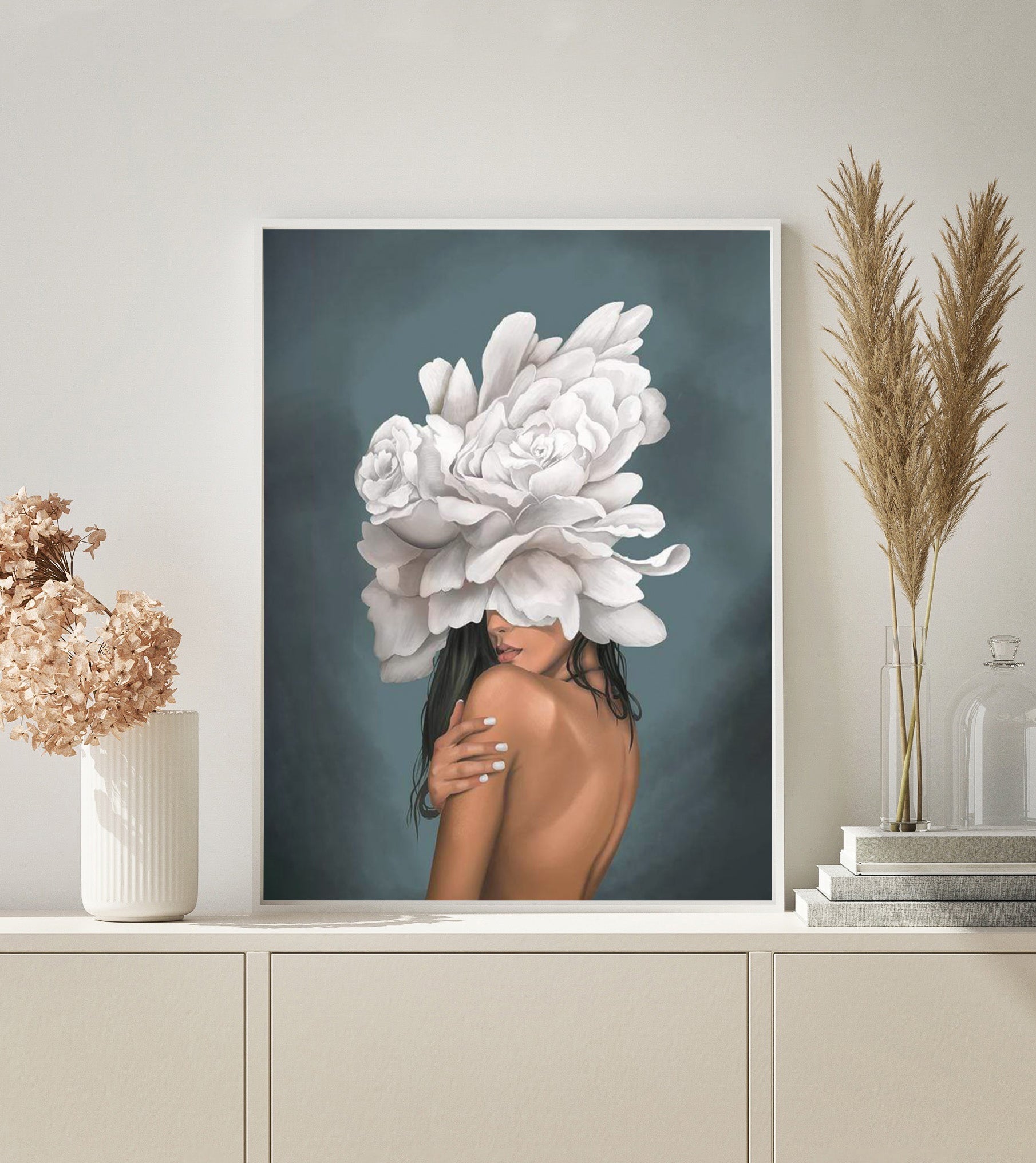 PAINT BY NUMBERS | FLOWERGIRL WHITE