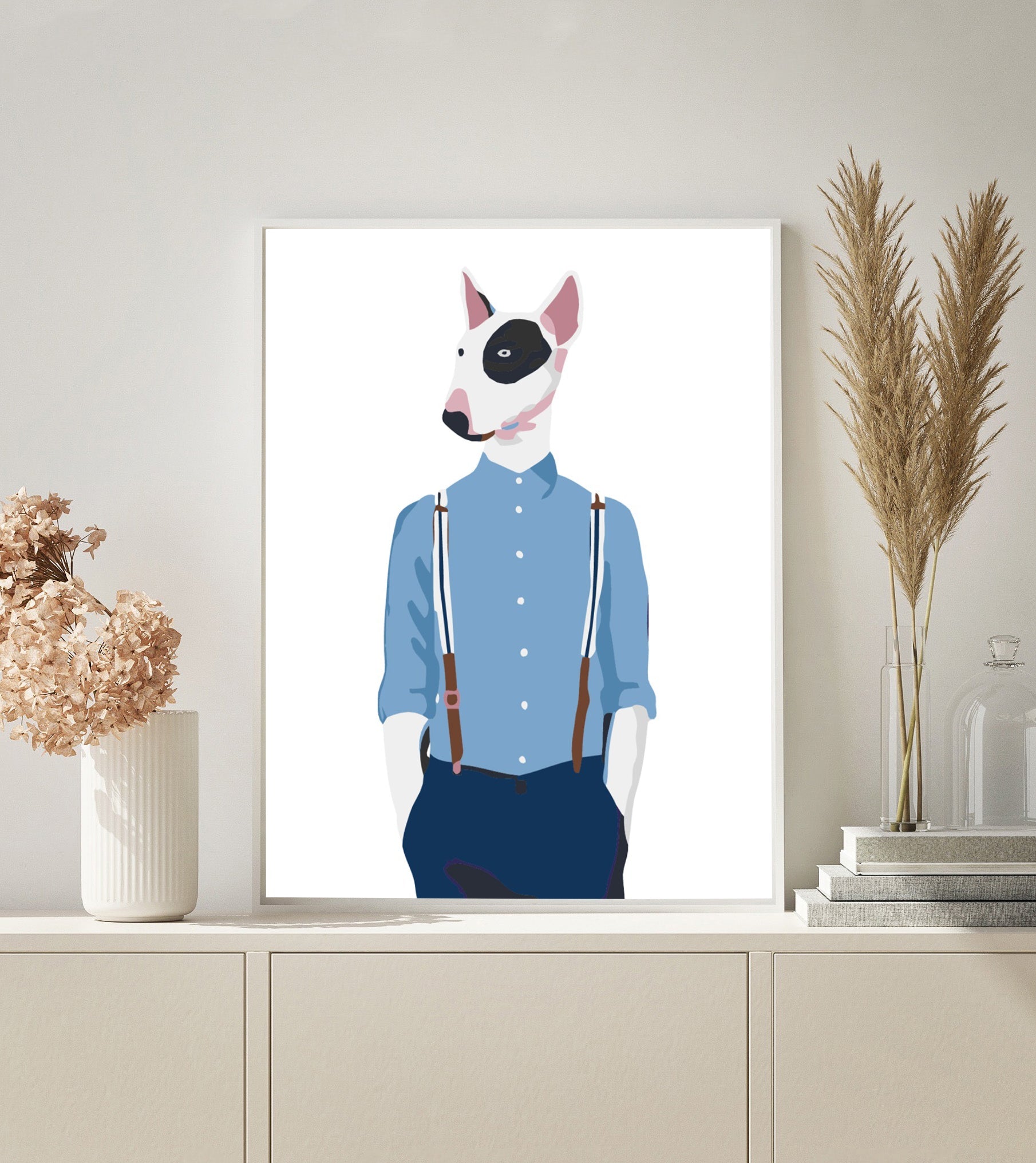 PAINT BY NUMBERS | DOG WITH SHIRT