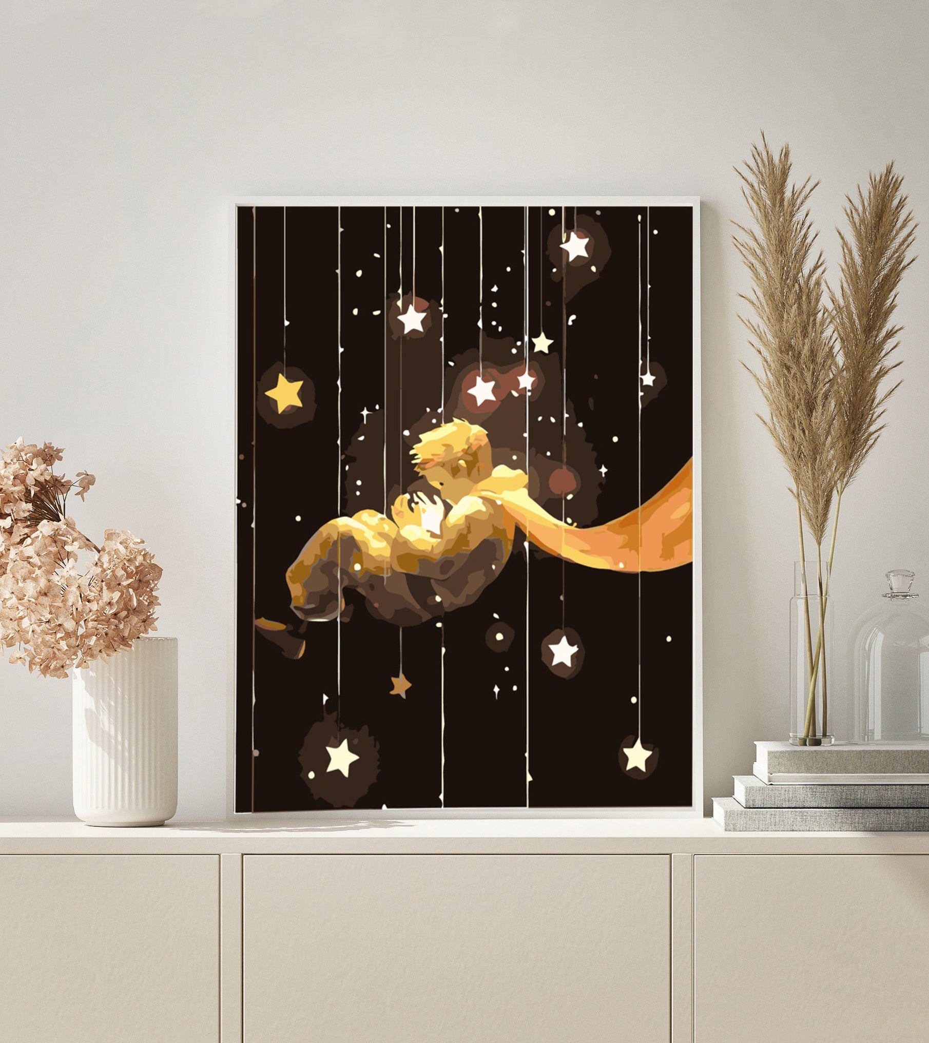 PAINT BY NUMBERS | LITTLE PRINCE STARS