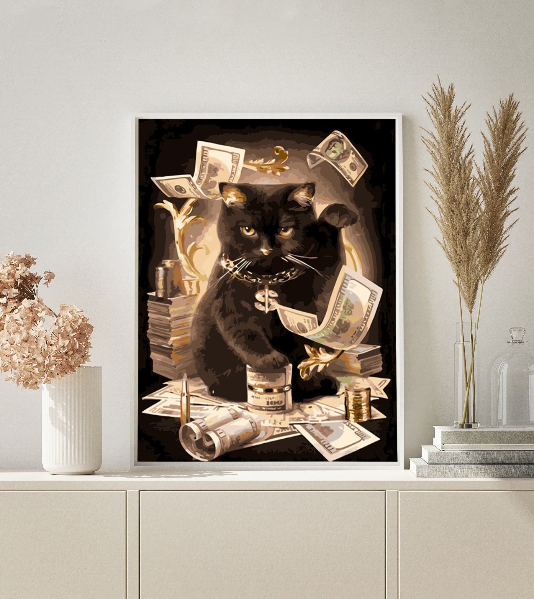 PAINT BY NUMBERS | MONEY CAT