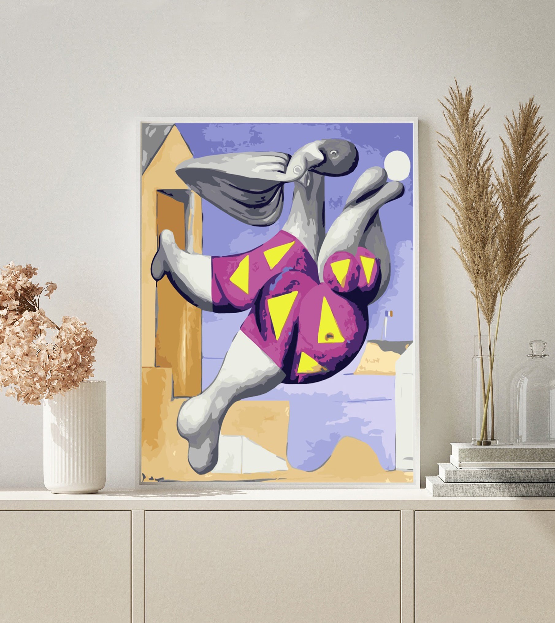 PAINT BY NUMBERS | PICASSO BATHER WITH BEACH BALL