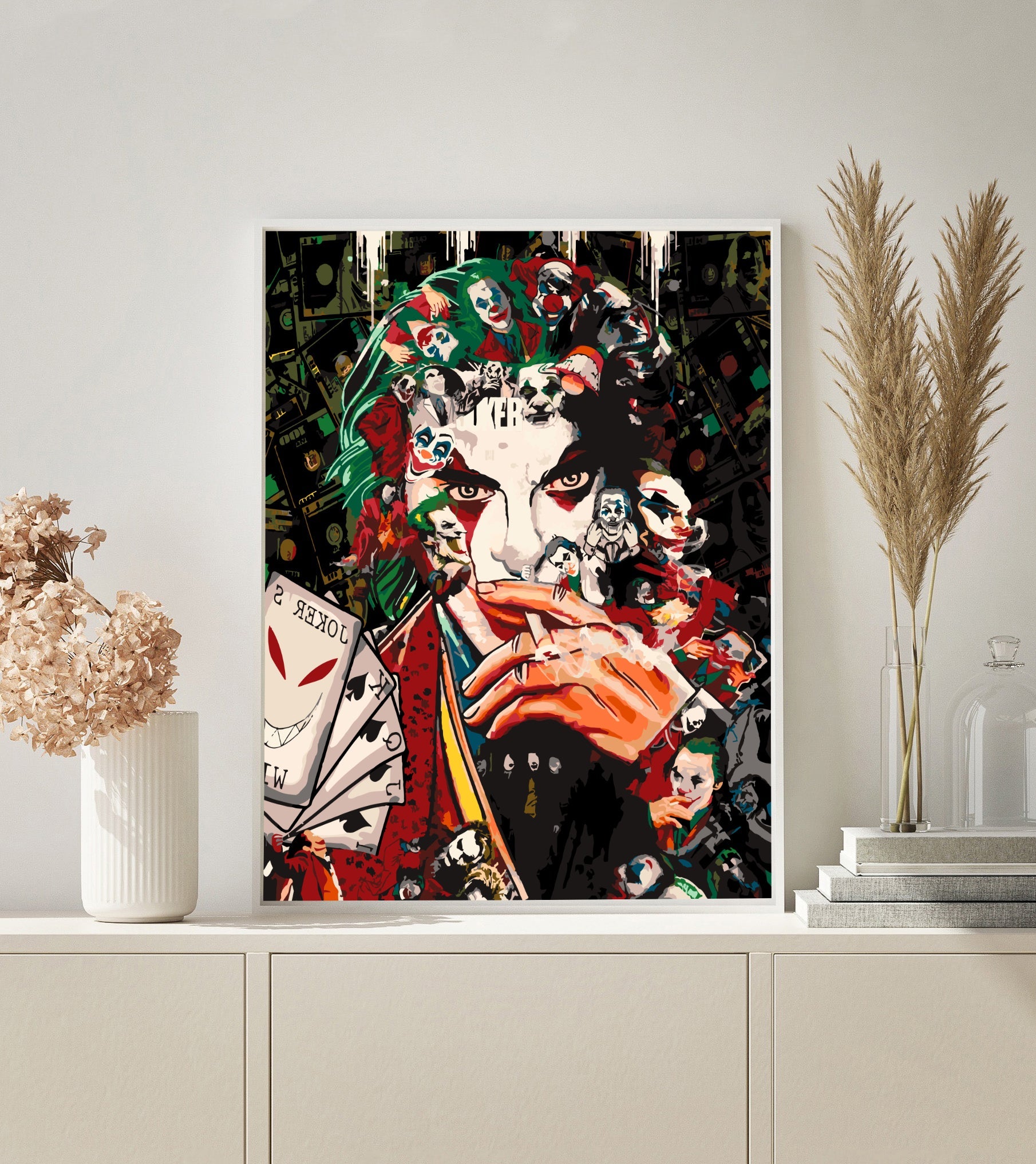 PAINT BY NUMBERS| POP ART JOKER