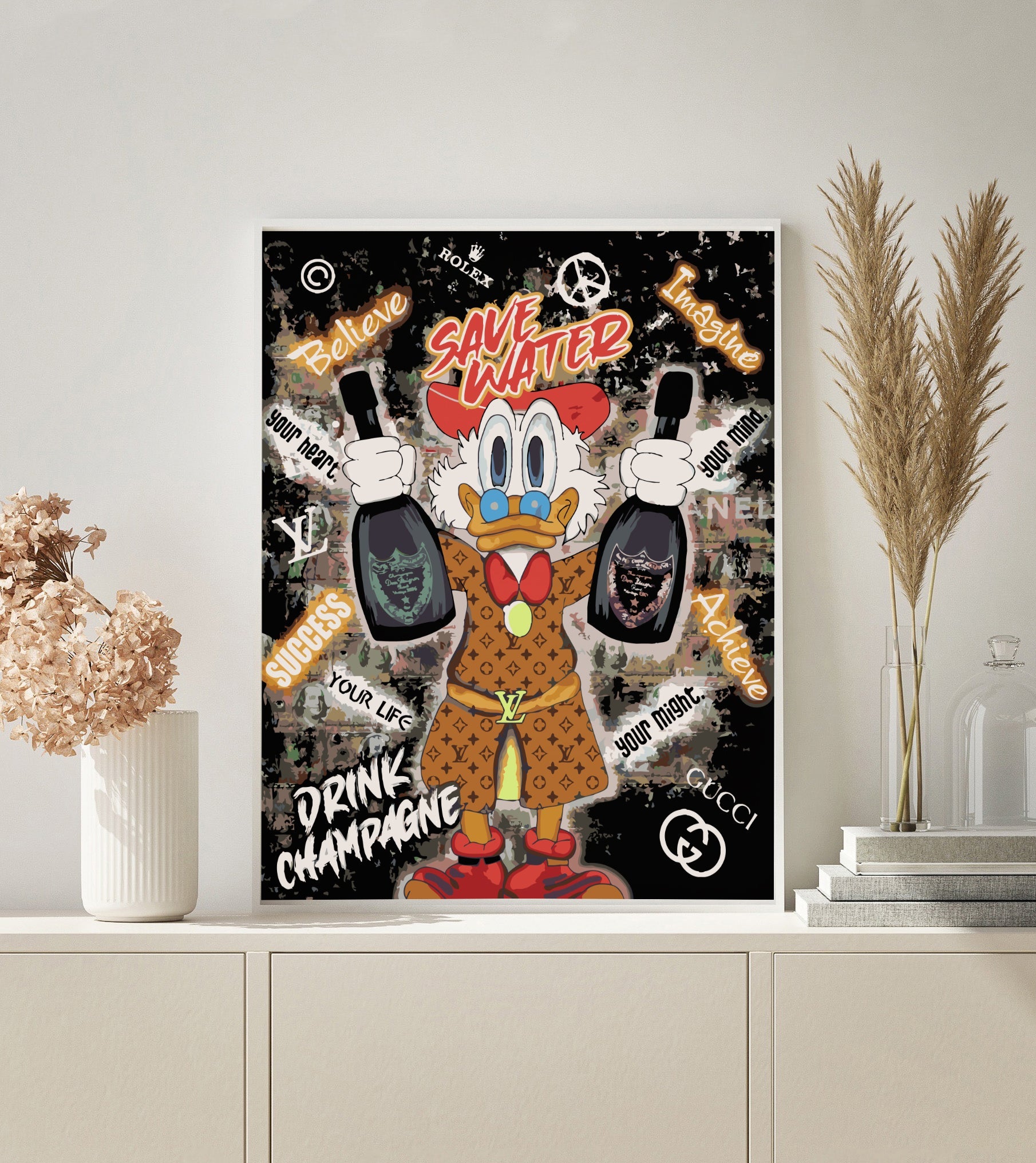 PAINT BY NUMBERS| POP ART SAVE WATER