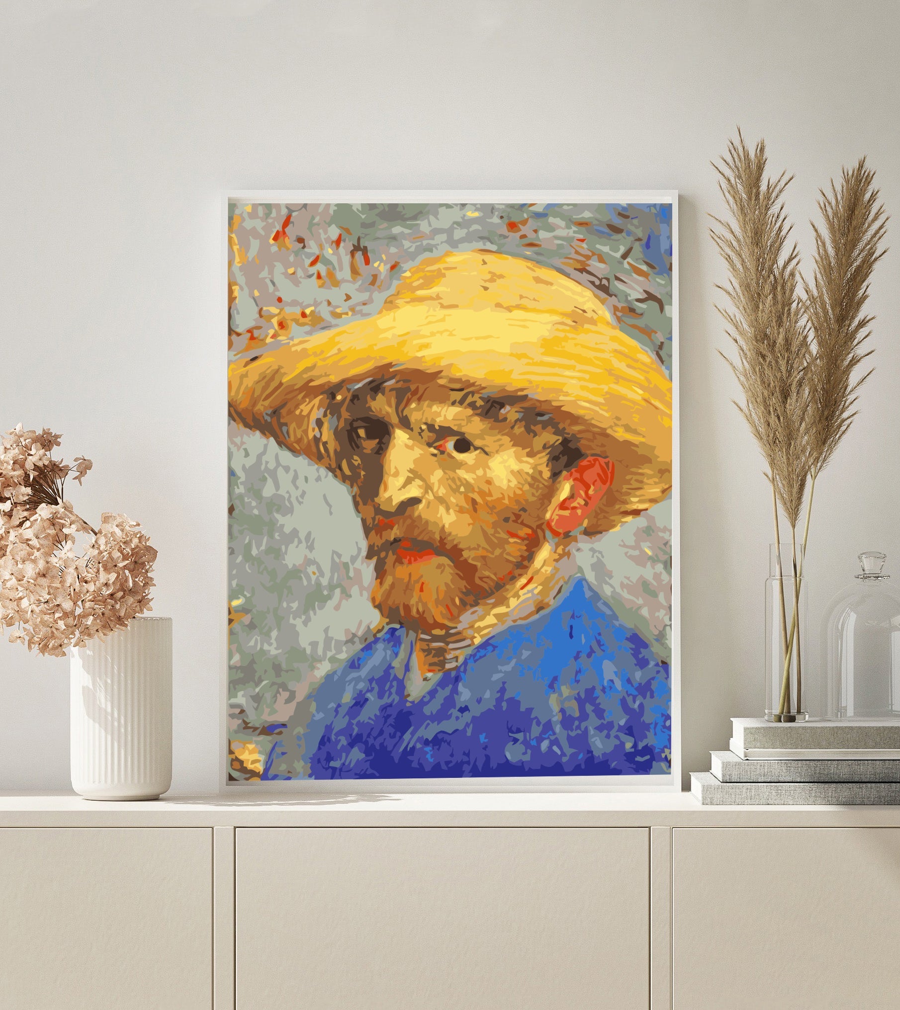 Paint by Numbers | Van Gogh Self-Portrait